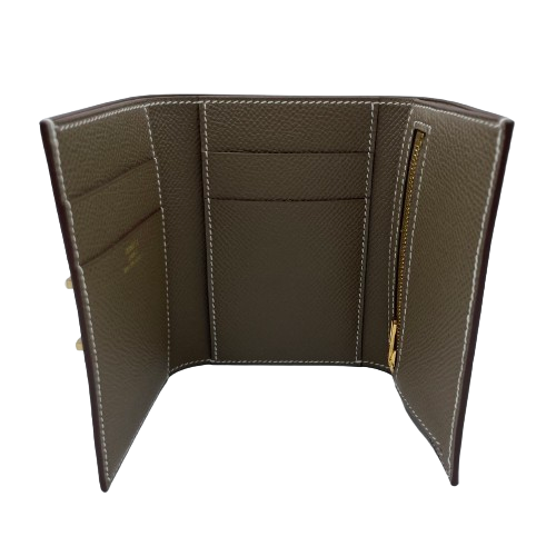 プレオウンド エルメス べアンコンビネ W11 エプソン エトゥープ ゴールド金具 B刻印