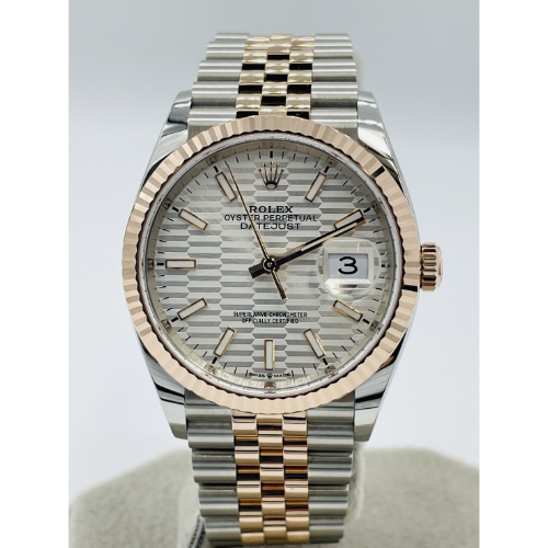 Pre-Owned Rolex Datejust 36 126231 Silver Fluted Motif