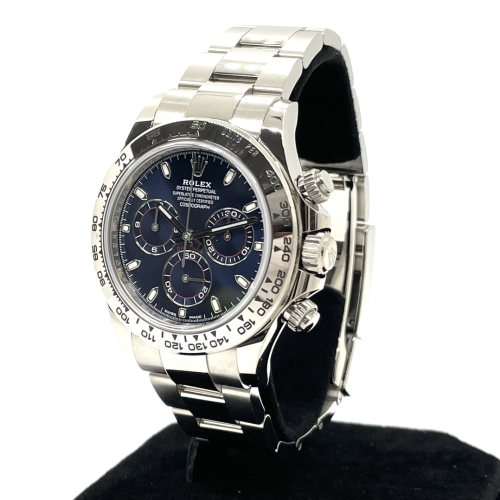 Pre-Owned Rolex Daytona 116509 Blue 2021