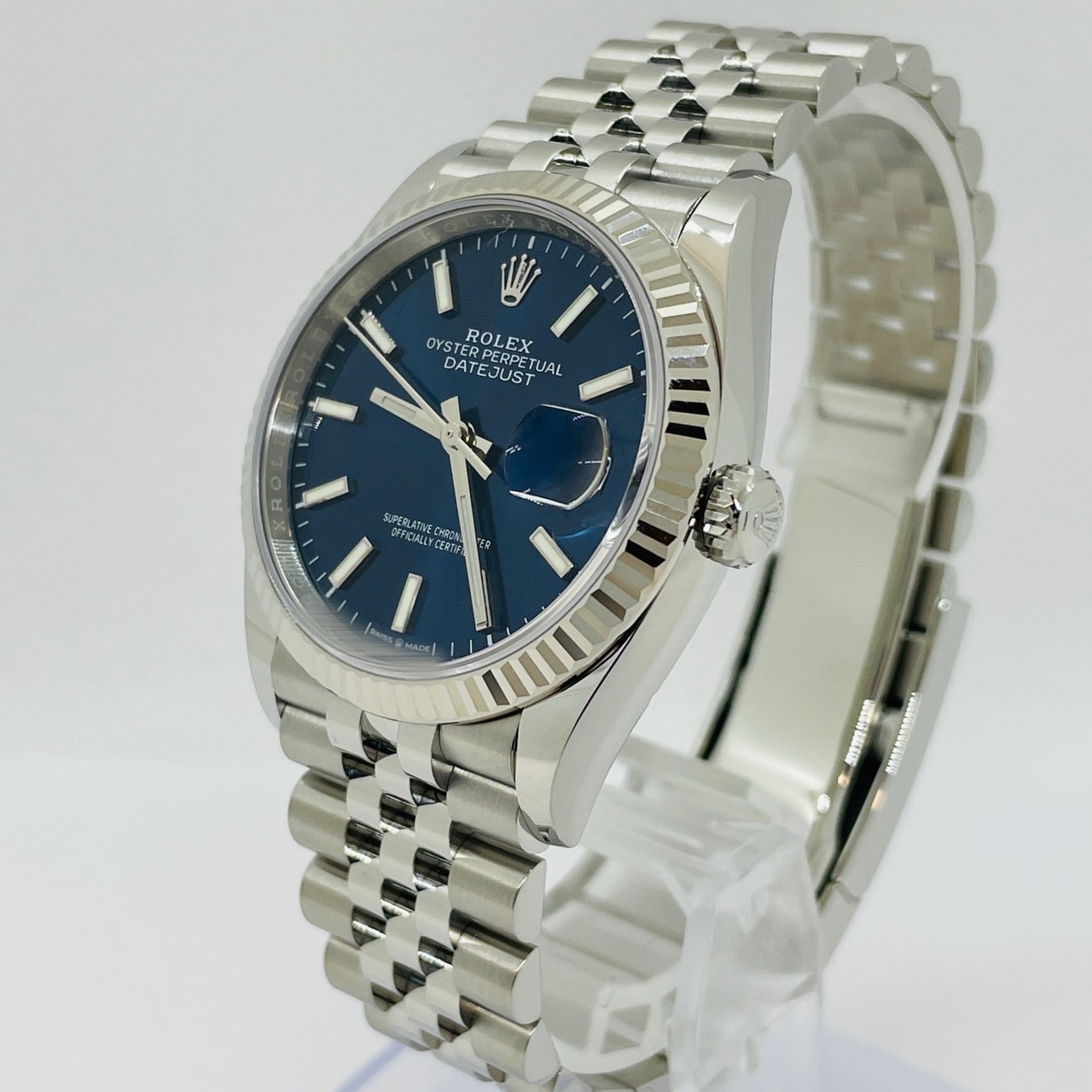 Pre-Owned Rolex Datejust 126234 Blue