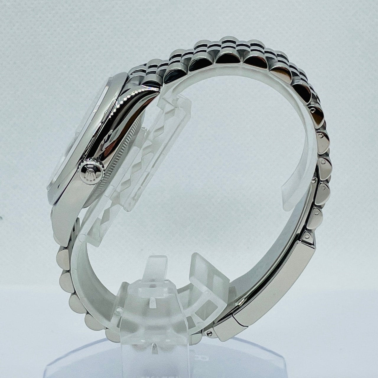 プレオウンド ロレックス デイトジャスト 126200 ジュビリー フルーテッドモチーフ ブライトブルー