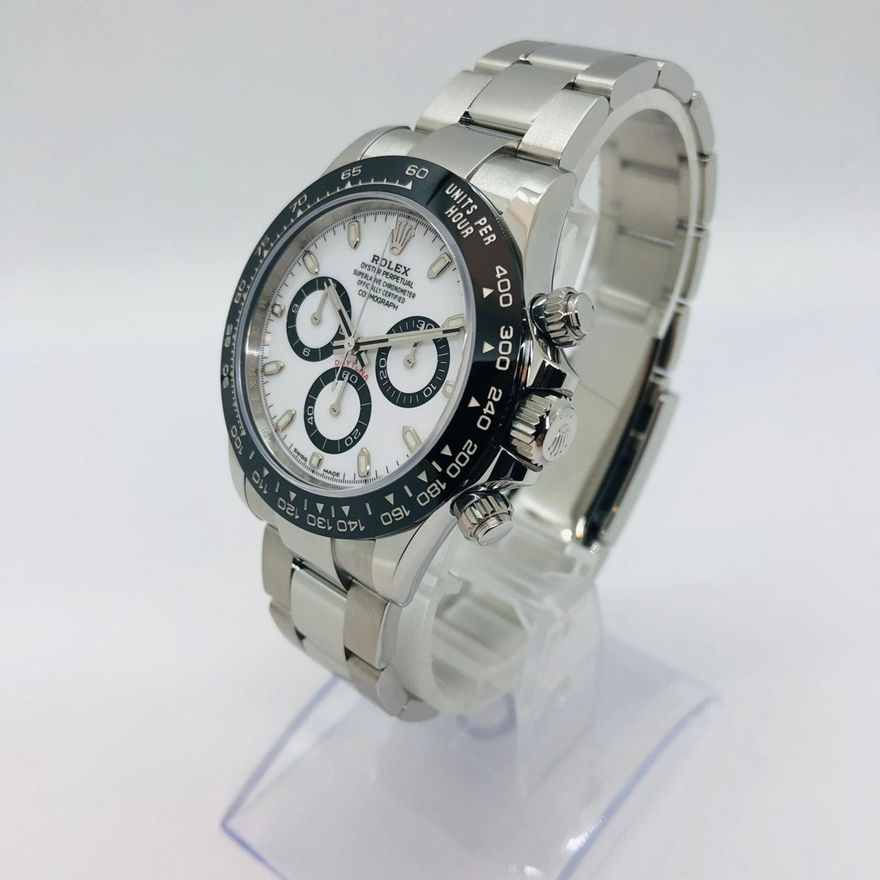 プレオウンド ロレックス デイトナ 116500LN オイスターブレスレット ホワイト