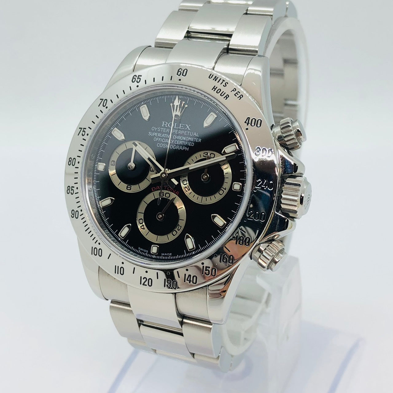 Pre-Owned Rolex Cosmograph Daytona 116520 Black 2008 Gallery No. Z