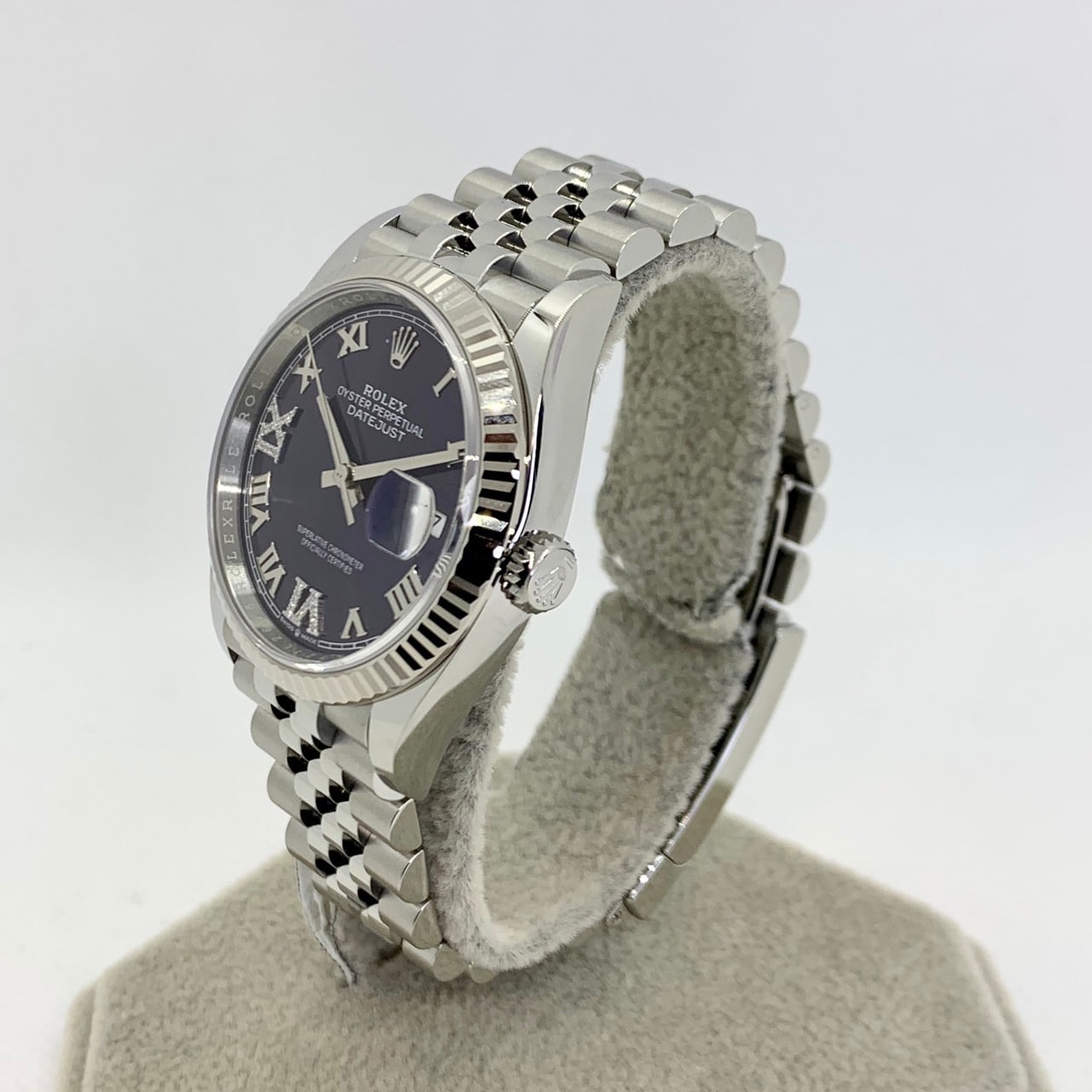 Rolex Datejust 126234 Aubergine VI IX Diamond Jubilee Bless
