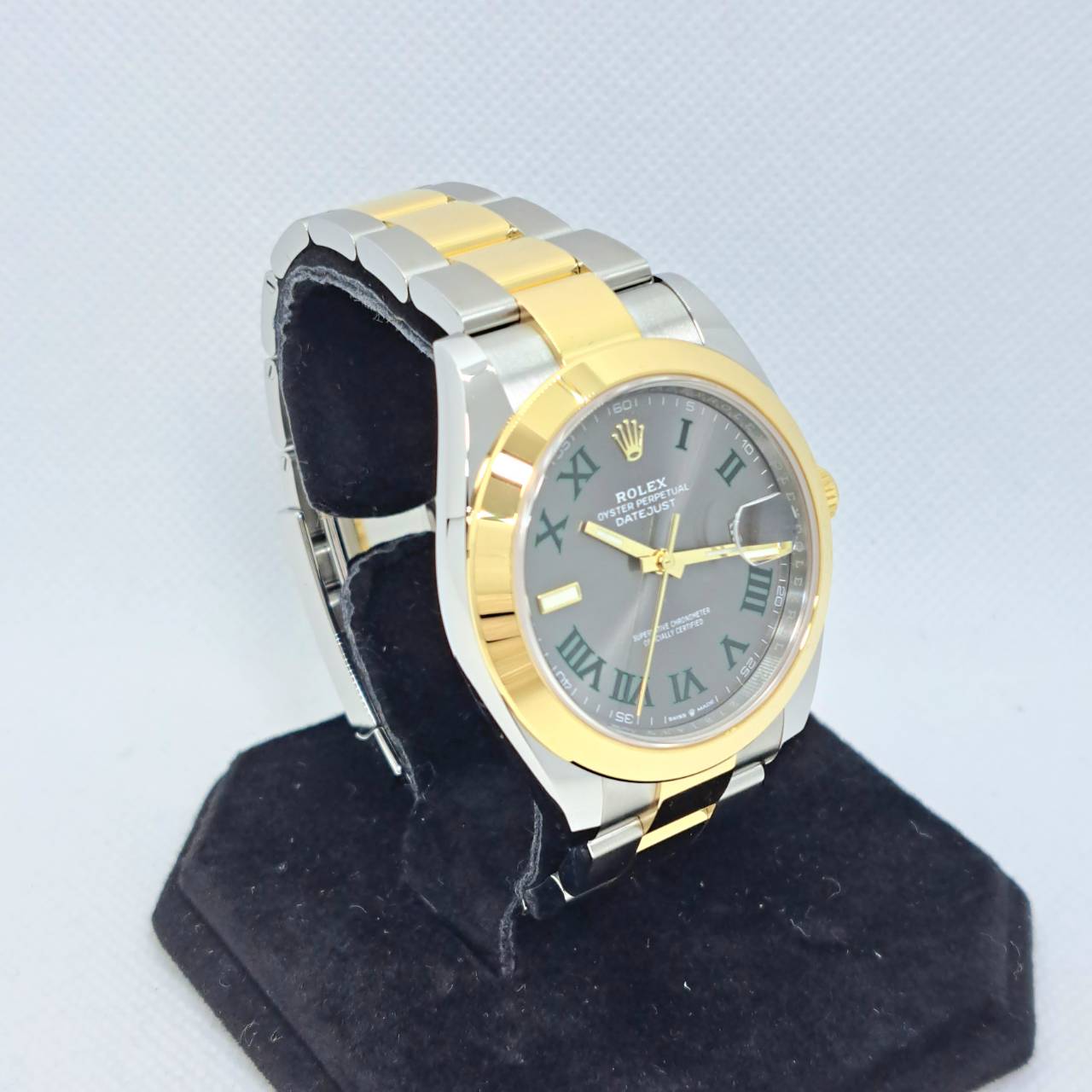 プレオウンド ロレックス デイトジャスト 126303 スレート 41mm