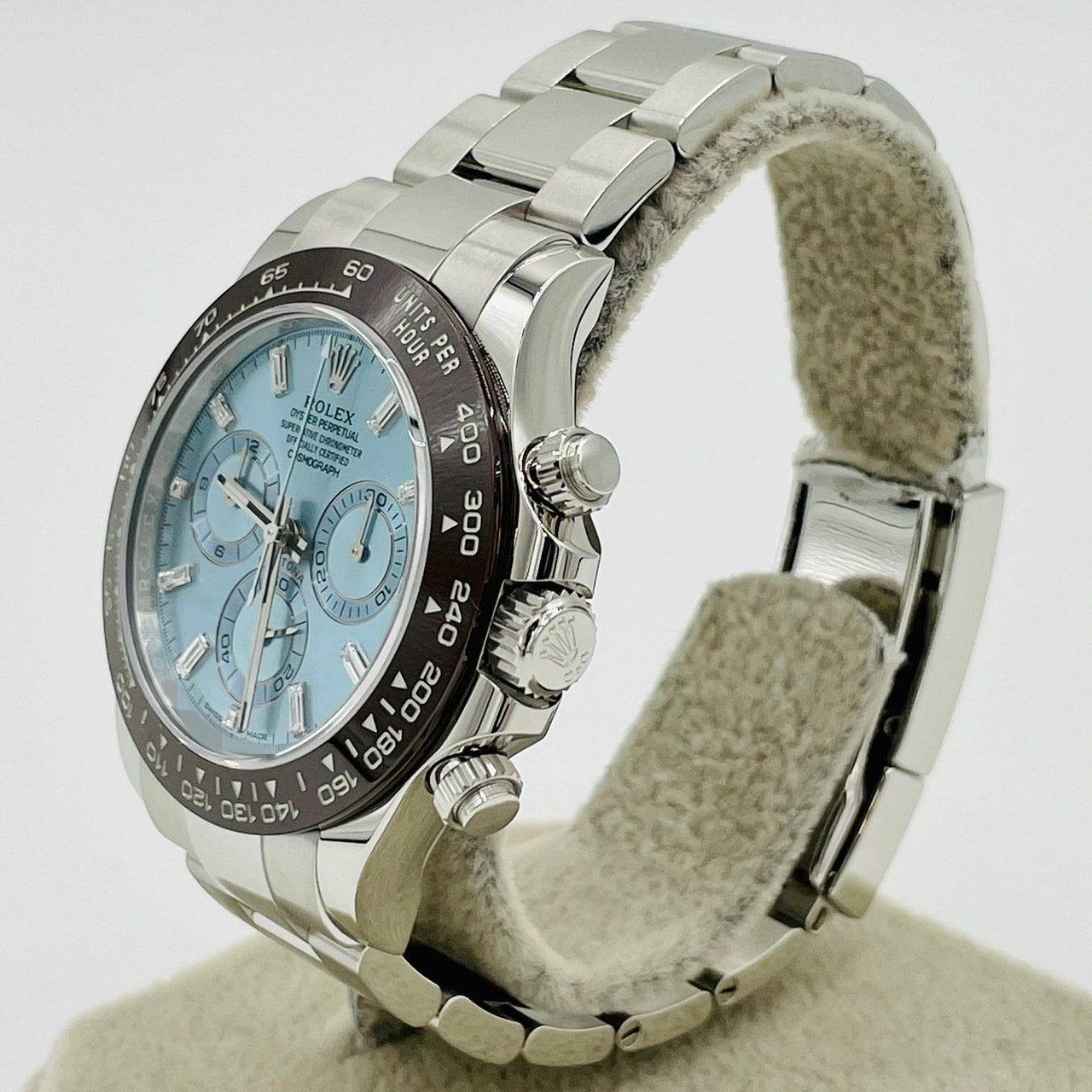Pre-Owned Rolex Daytona 116506A Ice Blue 11P Diamond