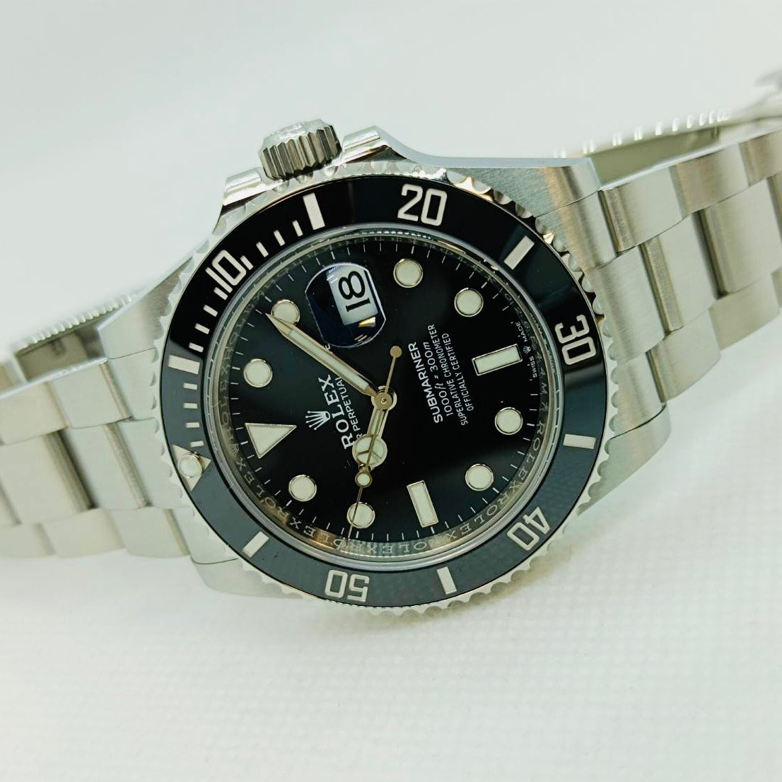 Pre-Owned Rolex Submariner Date 126610LN Black