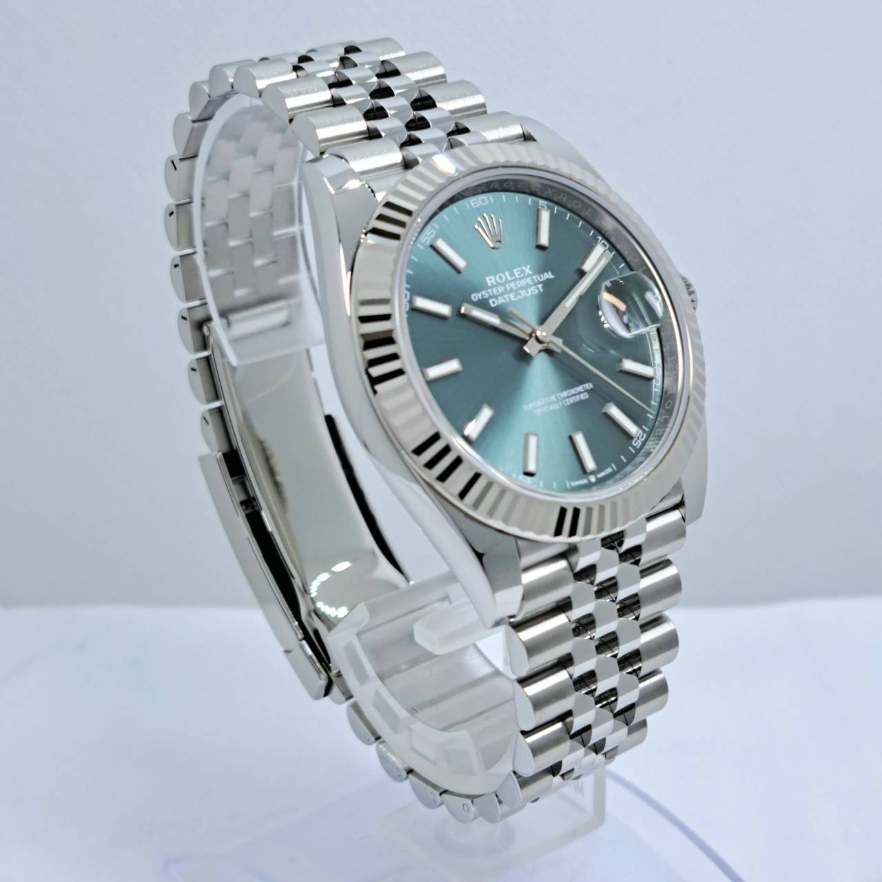 Pre-Owned Rolex Datejust 126334 Mint Green