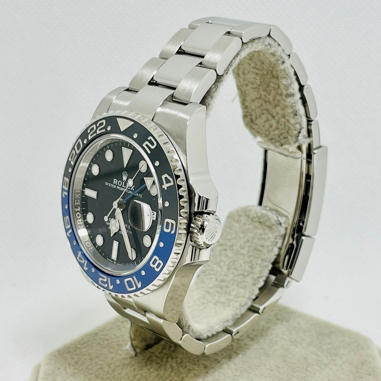 롤렉스 GMT 마스터 II 126710BLNR 굴 팔찌 검은 배트맨
