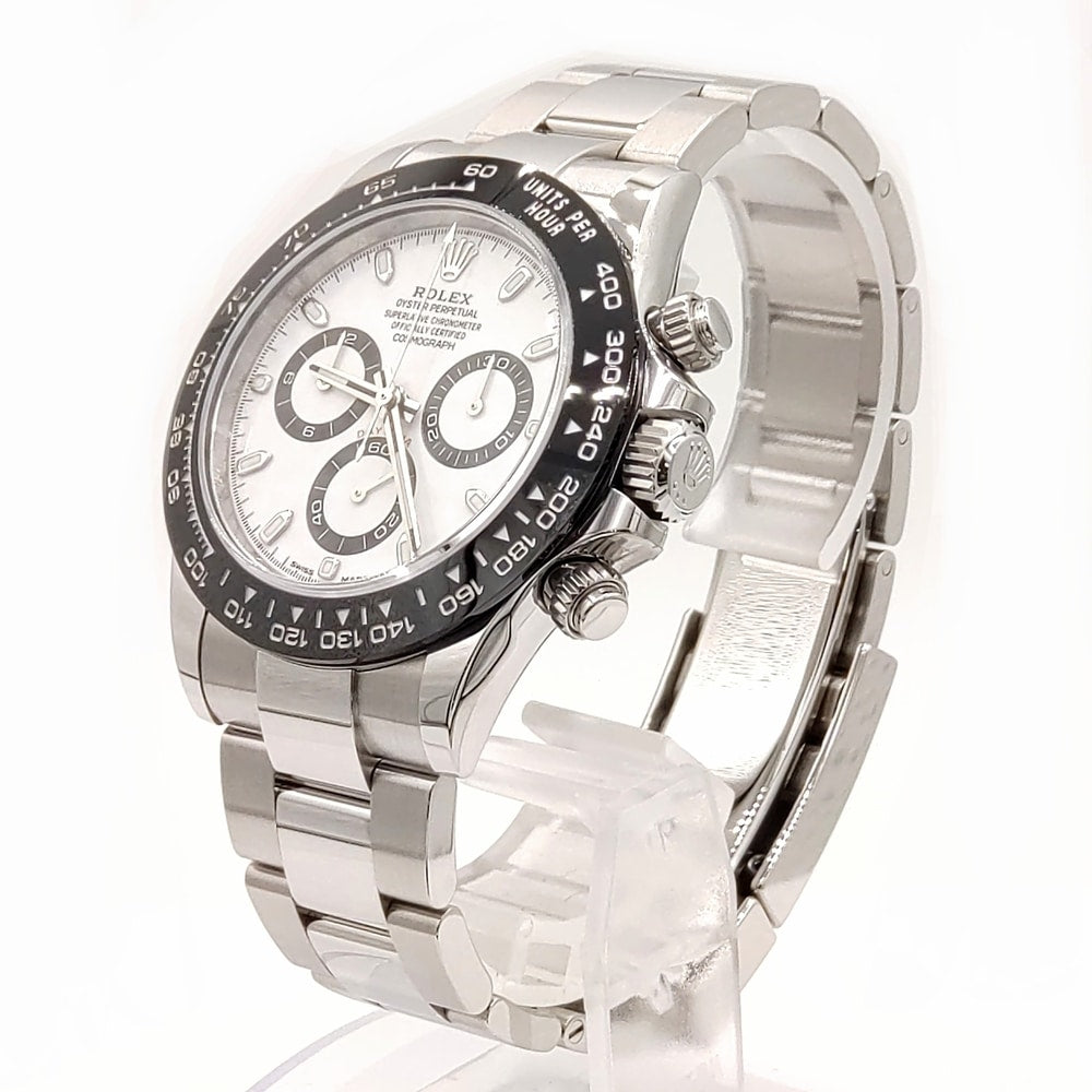 Pre-Owned Rolex Daytona 116500LN Oyster Bracelet White
