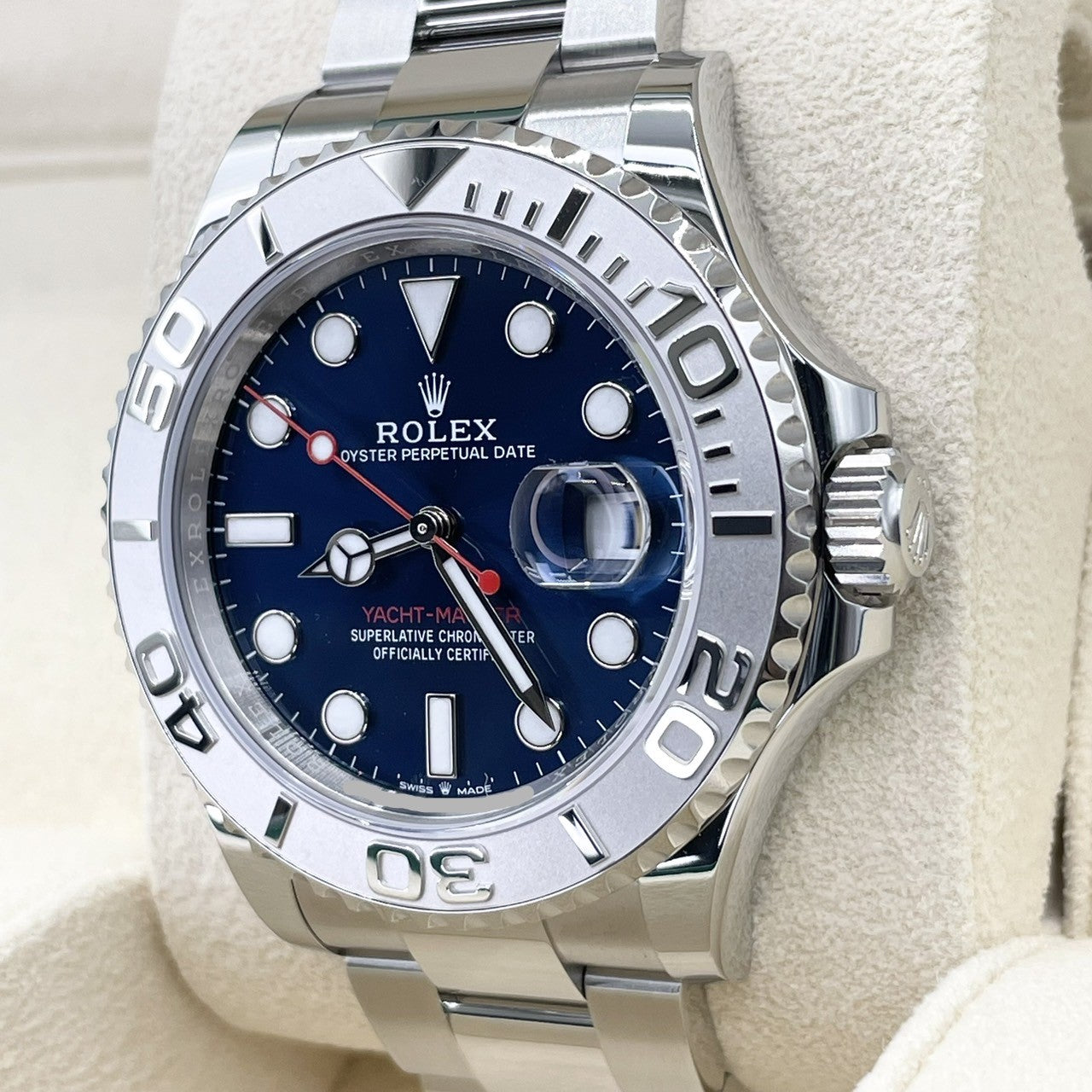 劳力士 Yacht-Master 126622 蚝式手链 蓝色 40 毫米