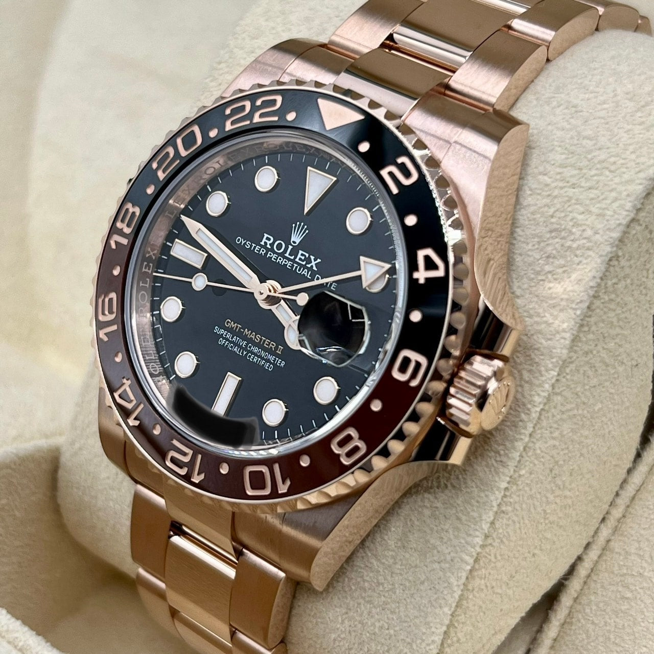롤렉스 GMT 마스터 II 126715CHNR 굴 팔찌