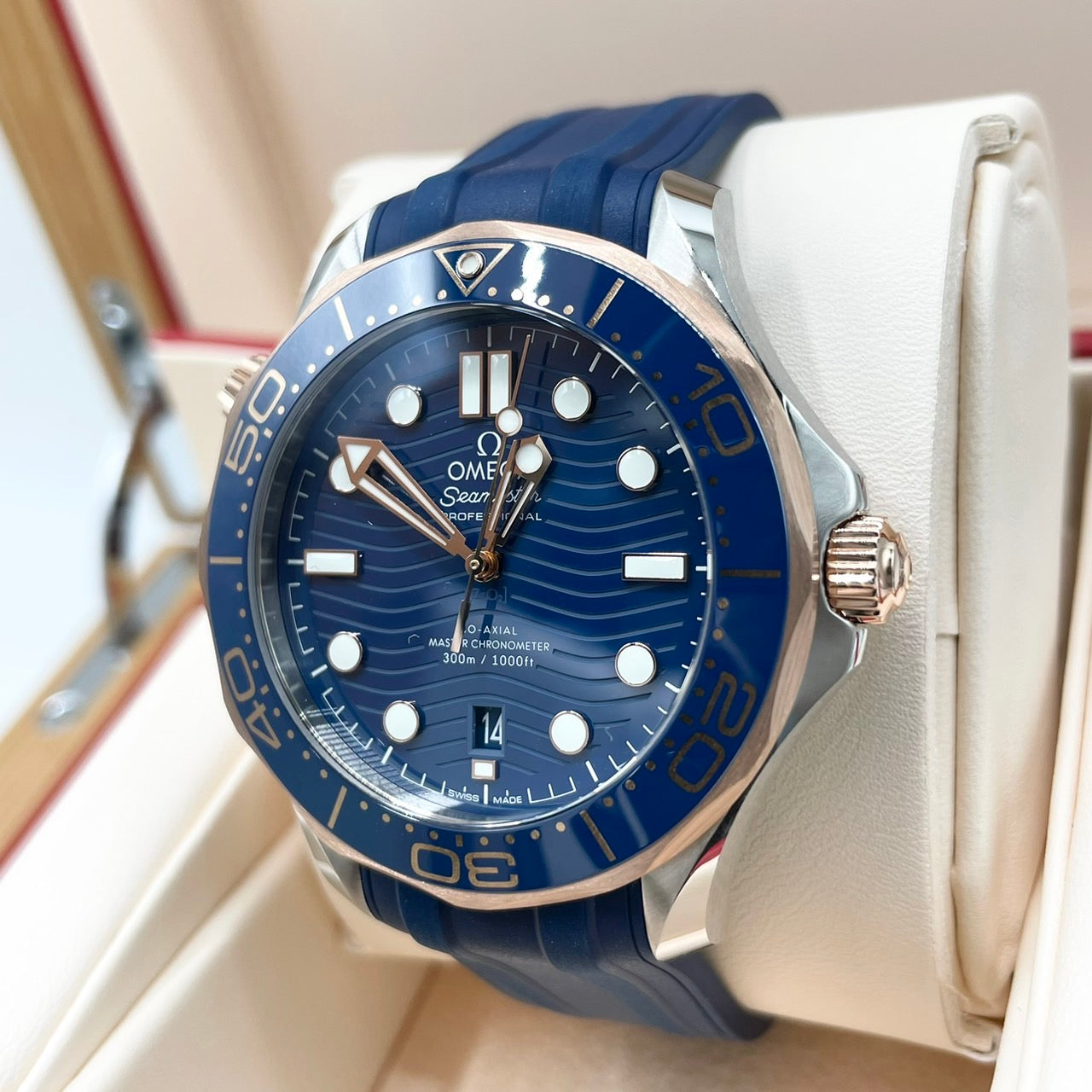 Pre-Owned Omega Seamaster 210.22.42.20.03.002 Blue 42mm