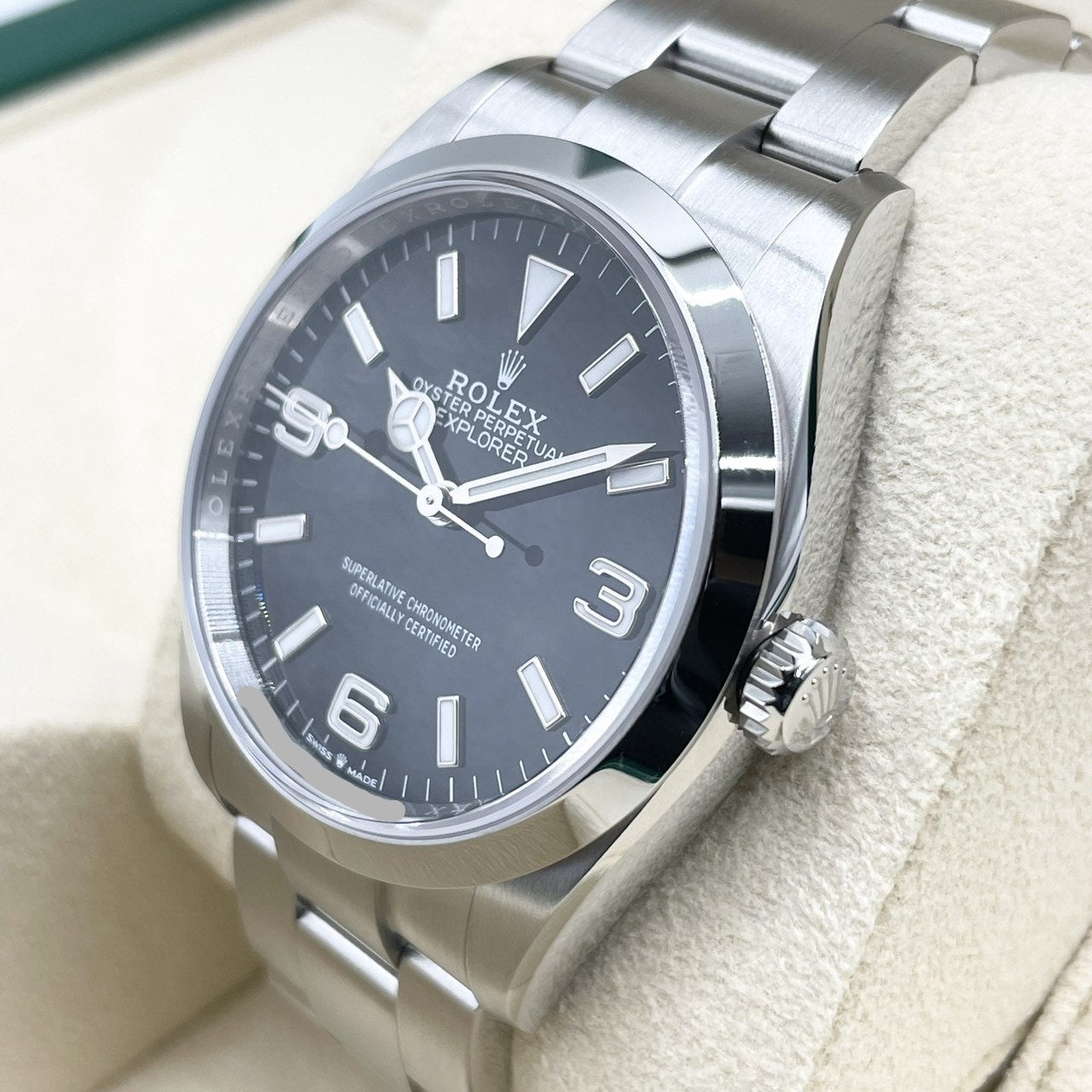 プレオウンド ロレックス エクスプローラーI 124270 ブラック 36mm