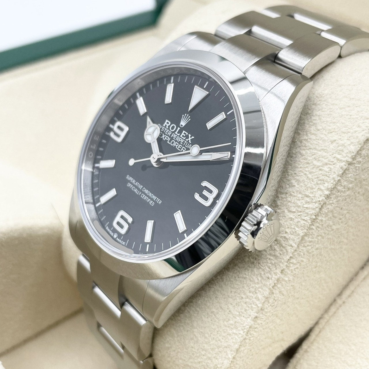 롤렉스 탐색기 224270 블랙 40mm