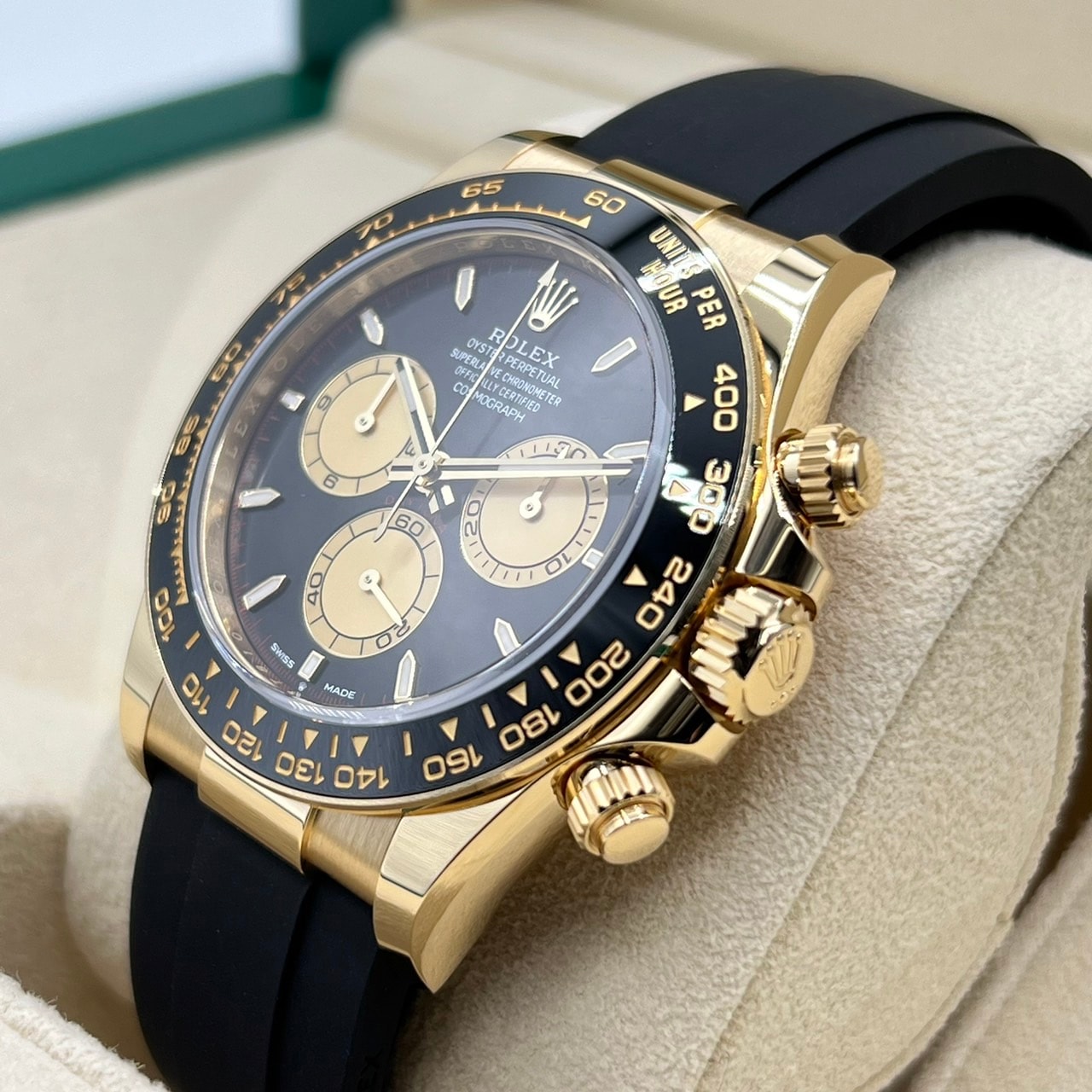 劳力士 Daytona 126518LN 黑色和香槟色 40 毫米