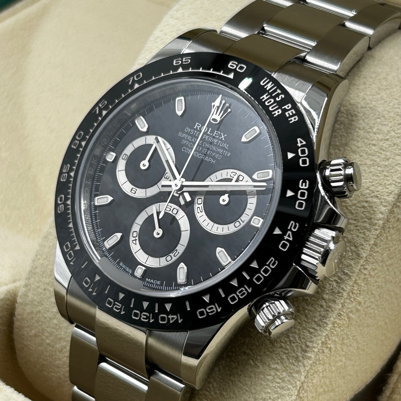 プレオウンド ロレックス デイトナ 116500LN オイスターブレスレット ブラック 40mm