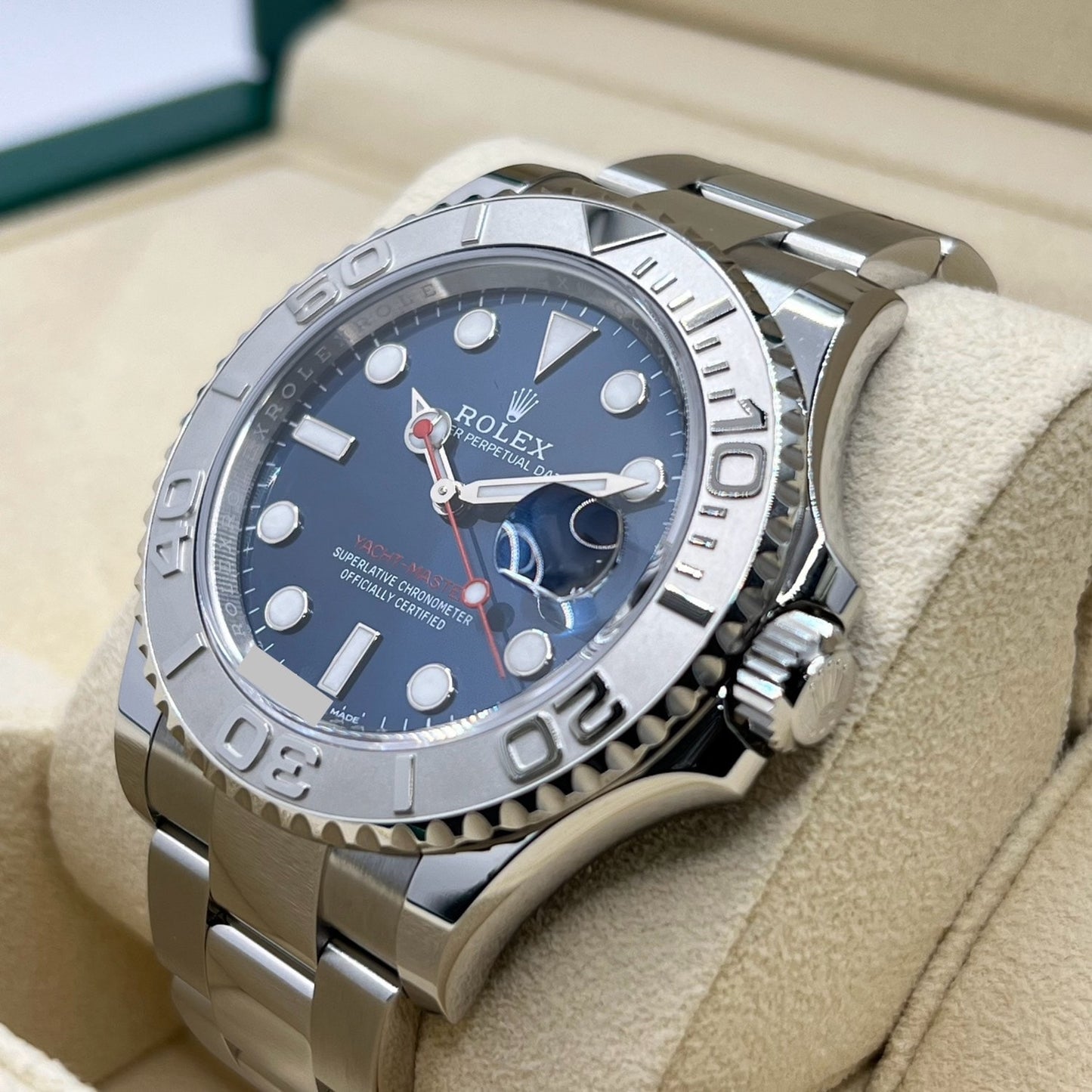 劳力士 Yacht-Master 126622 蚝式手链 亮蓝色 40 毫米