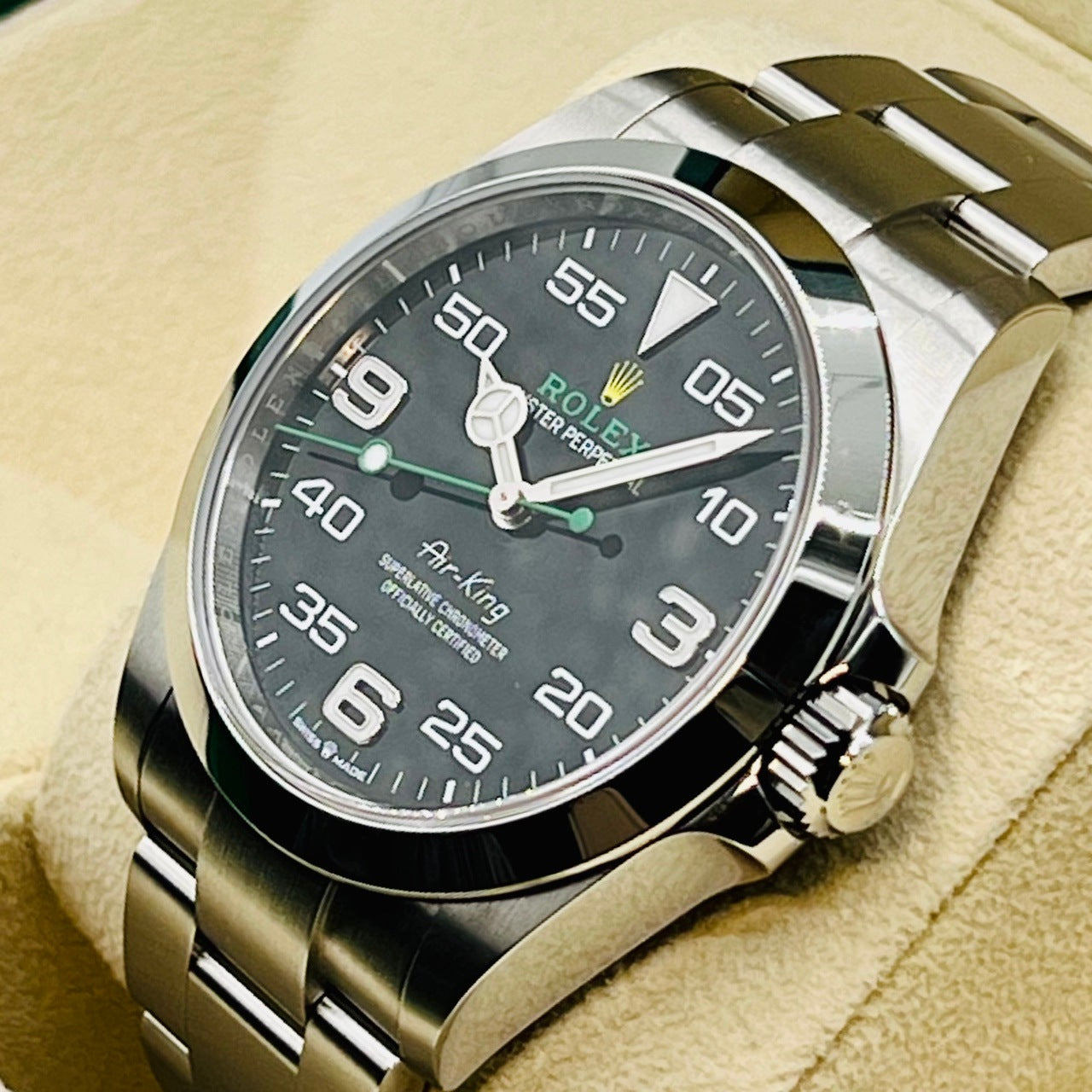 プレオウンド ロレックス エアキング 126900 ブラック 40mm