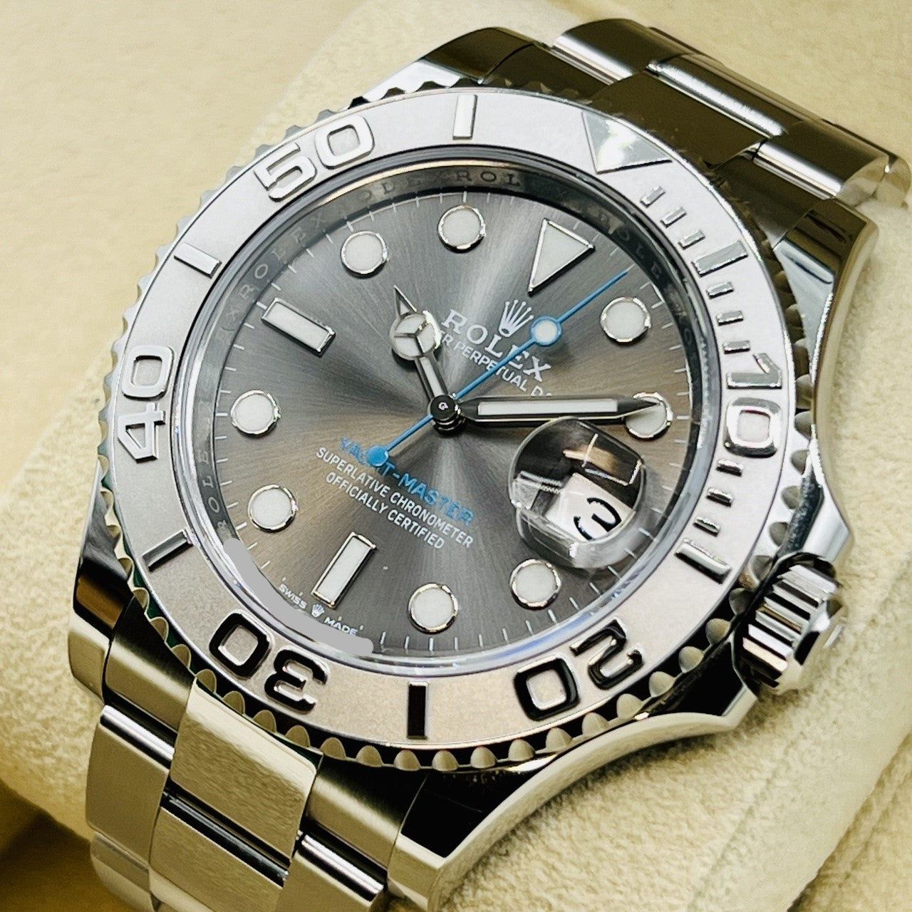 プレオウンド ロレックス ヨットマスター 126622 オイスターブレスレット ダークロジウム 40mm