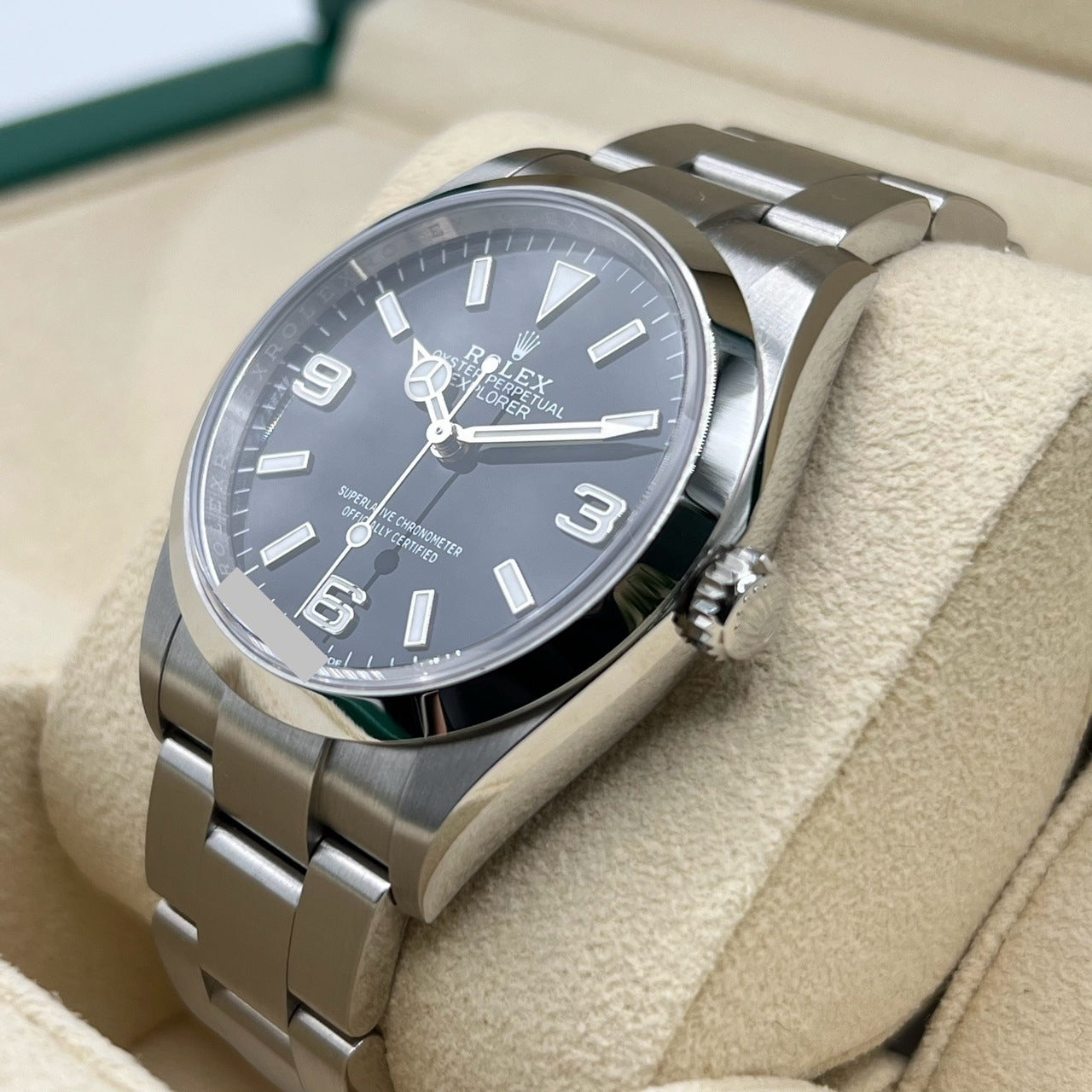 Pre-Owned Rolex Explorer I 124270 Black 36mm