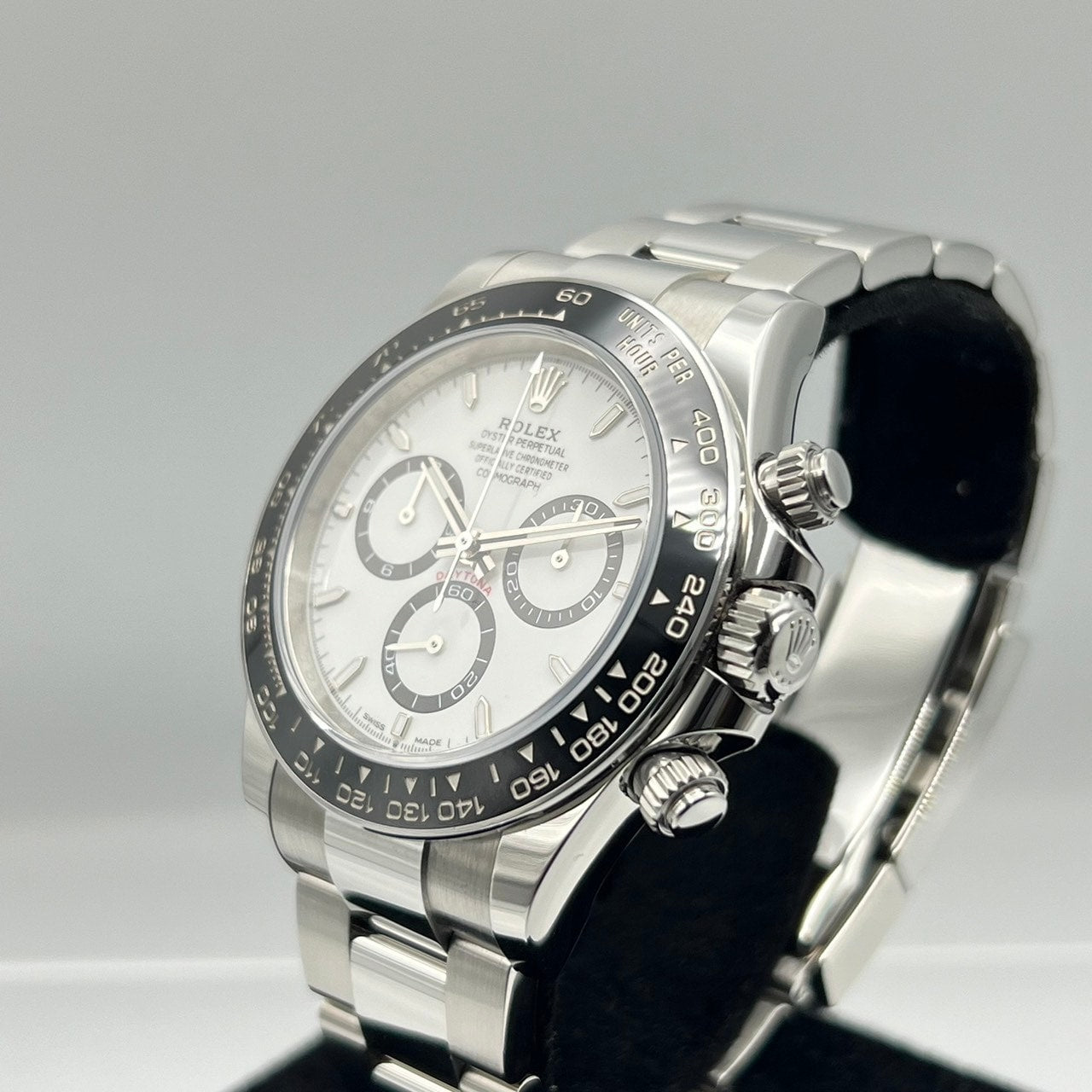 劳力士 Daytona 126500LN 白色 40 毫米不锈钢牡蛎手链