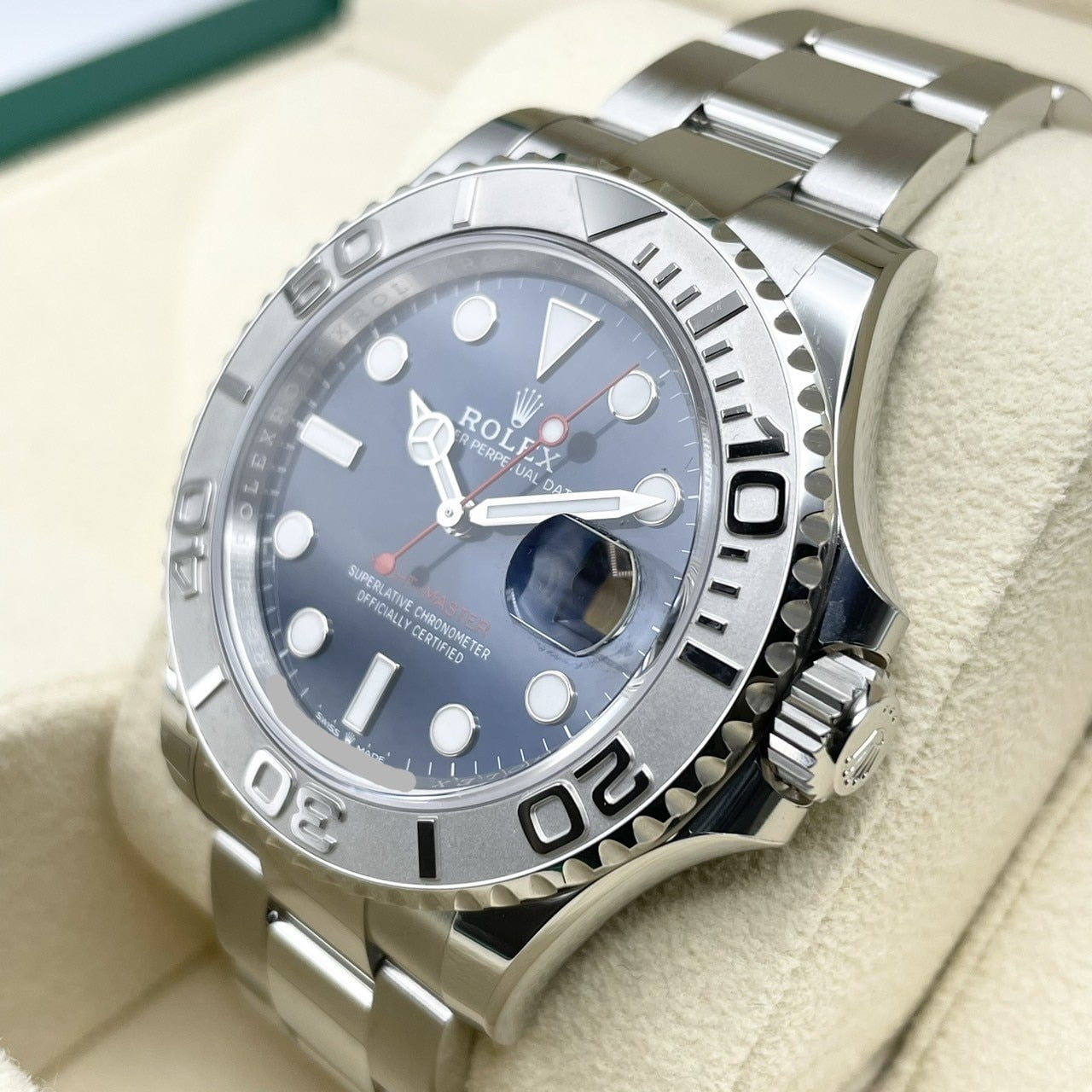 劳力士 Yacht-Master 126622 蚝式手链 亮蓝色 40 毫米