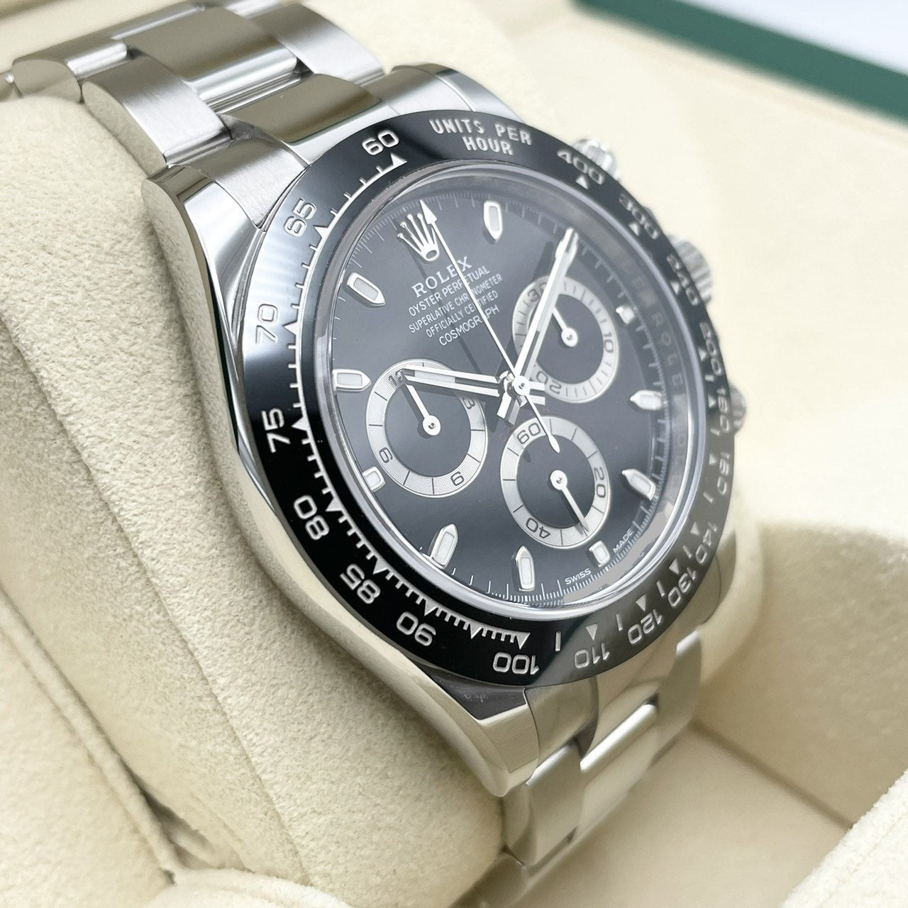 プレオウンド ロレックス デイトナ 116500LN オイスターブレスレット ブラック 40mm