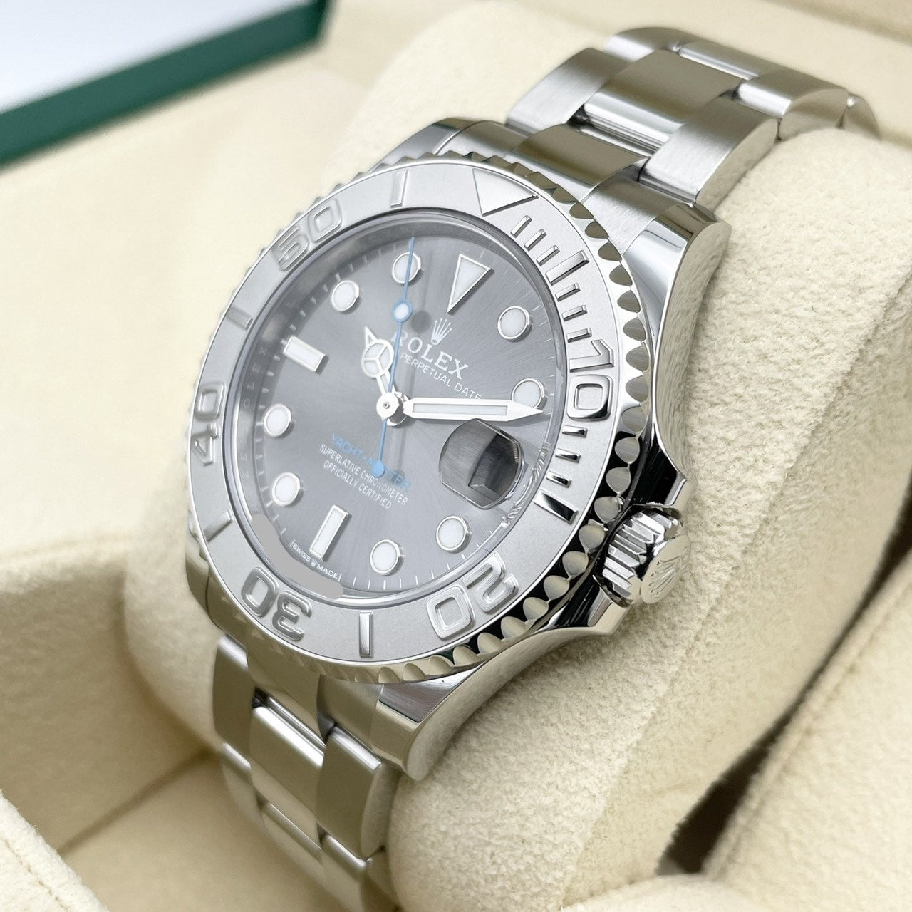 Rolex Yachtmaster 268622 Oyster Bracelet Dark Rodium 37mm