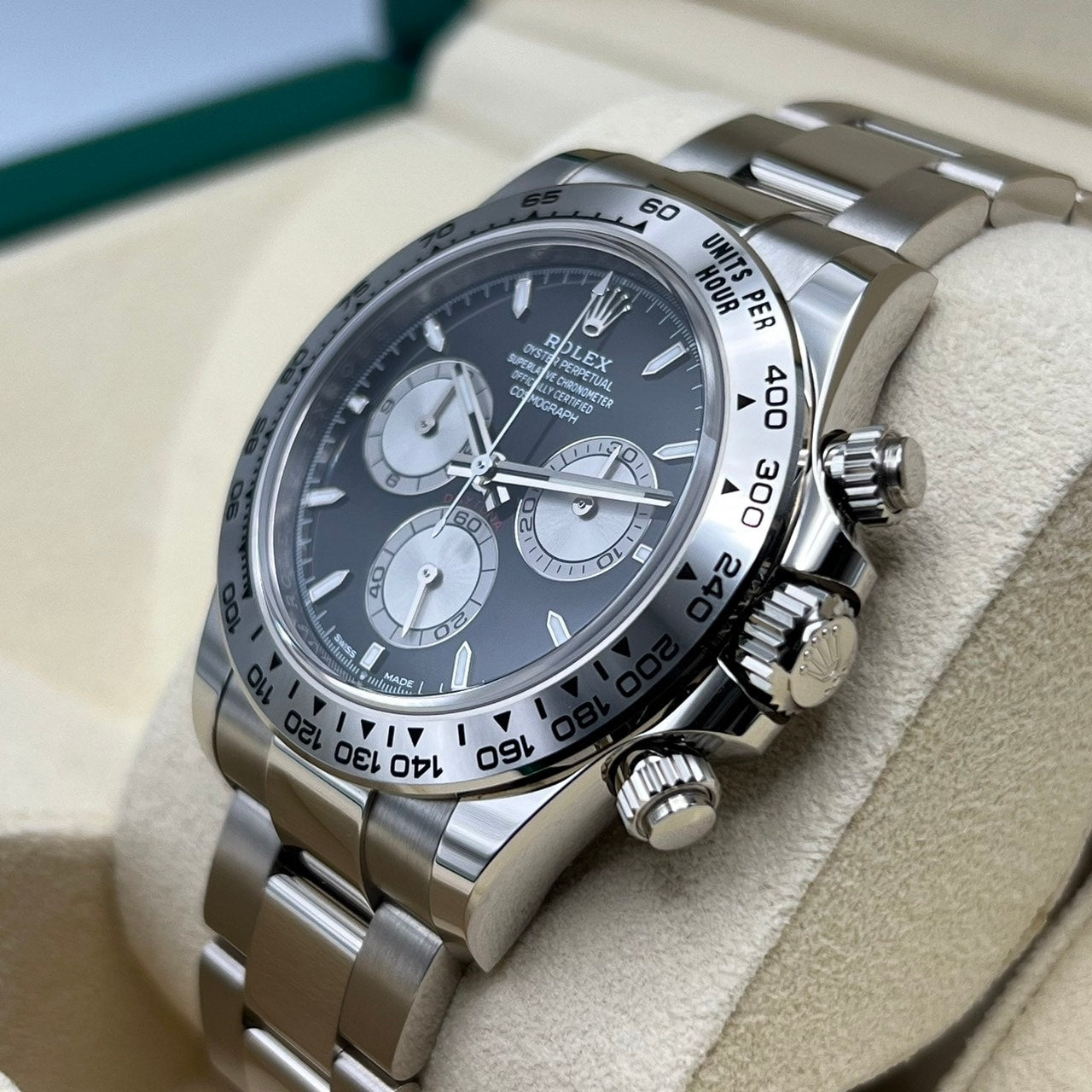 Rolex Daytona 126509 Bright Black & Steel 40mm