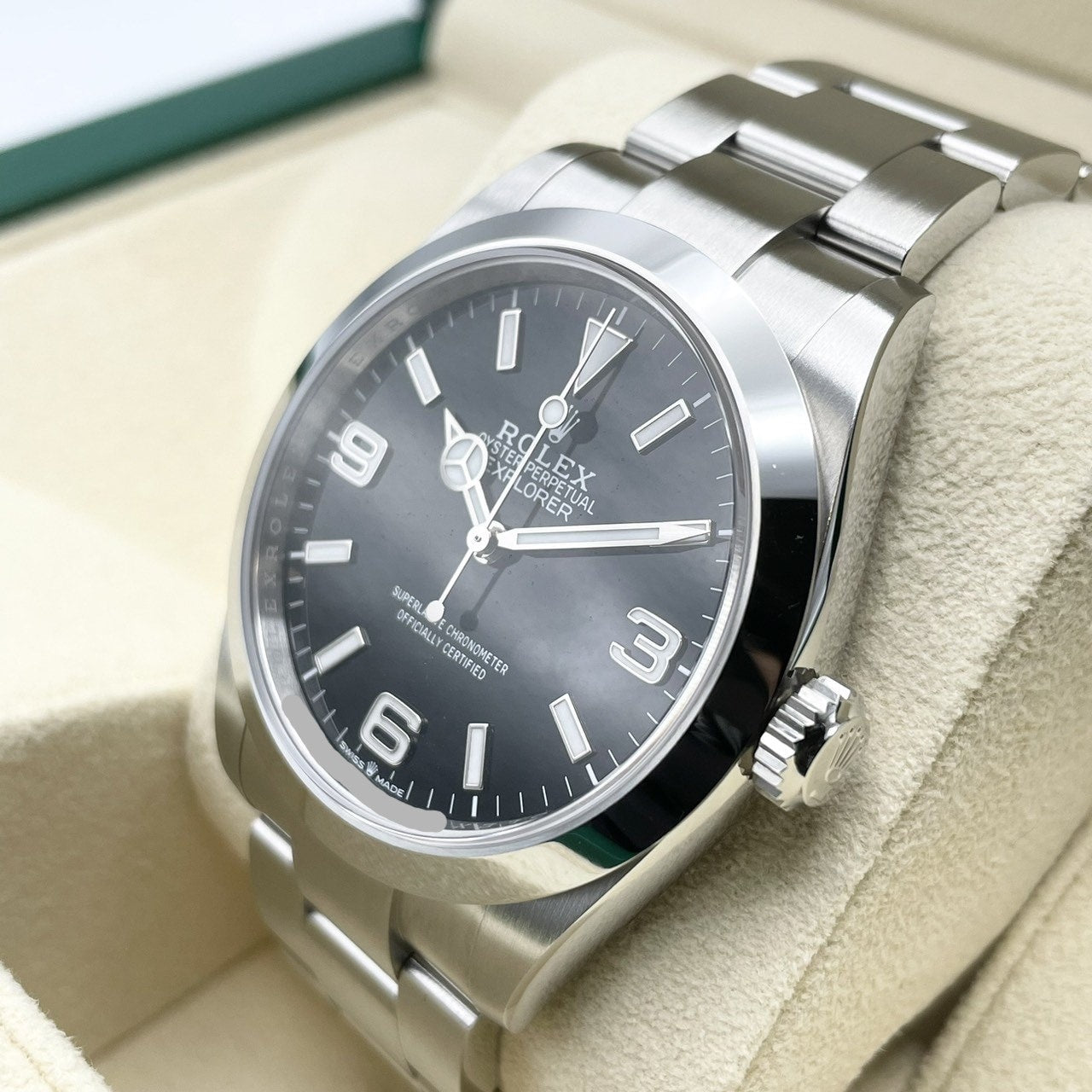 プレオウンド ロレックス エクスプローラー 224270 ブラック ステンレススチール 40mm