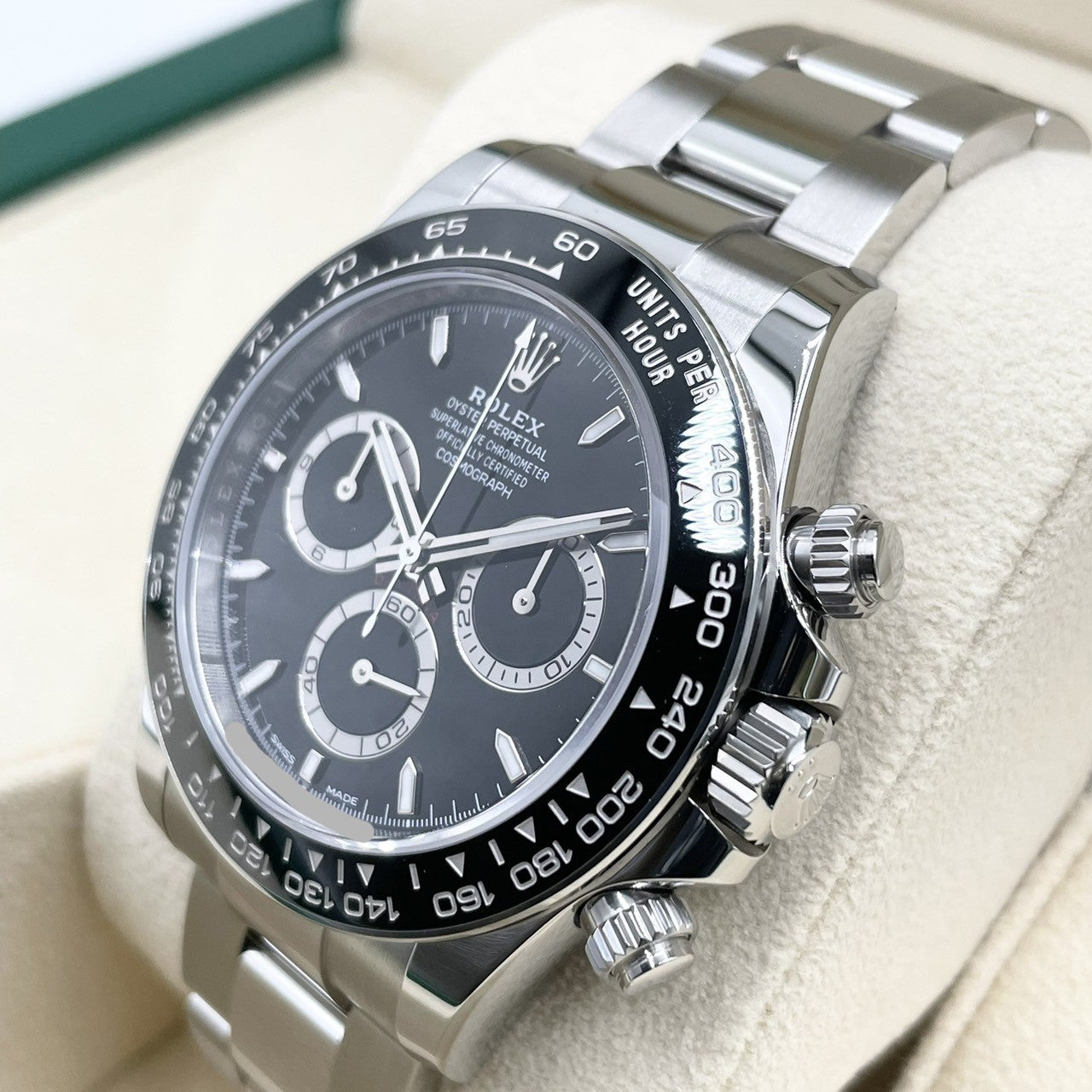 劳力士 Daytona 126500LN 蚝式手链 黑色 40 毫米