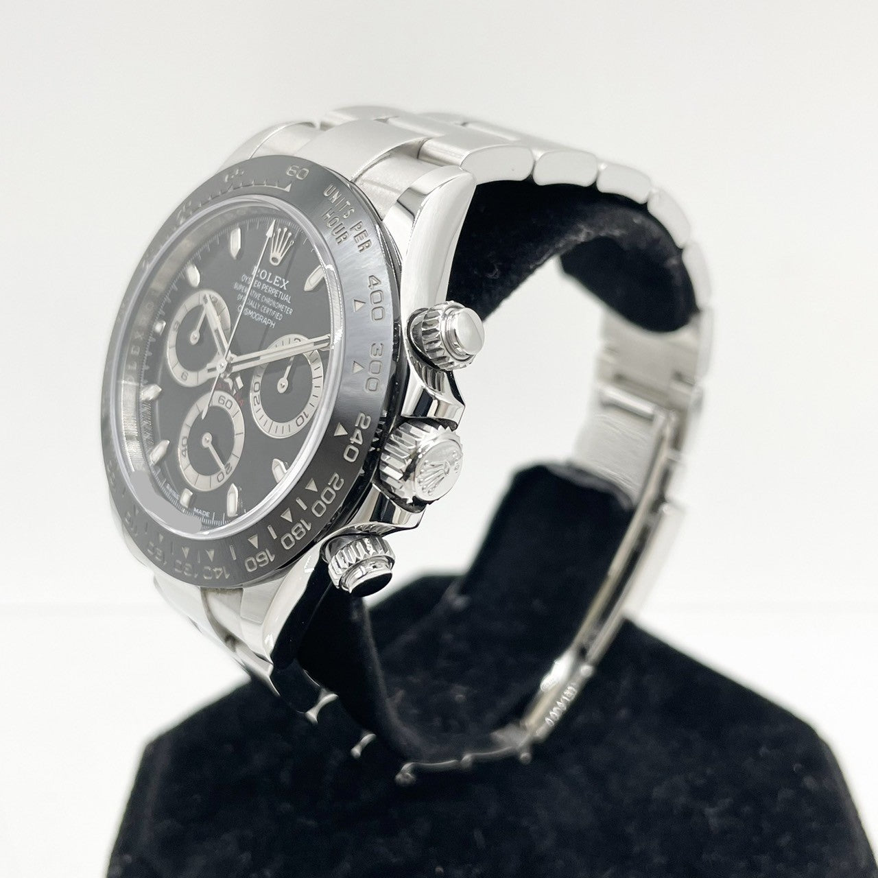 사전 소유 롤렉스 데이토나 116500LN 굴 팔찌 검은 40mm