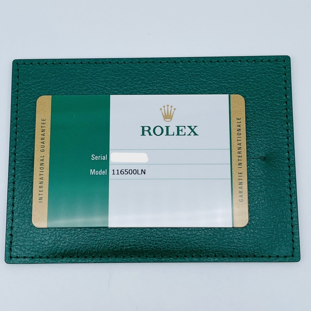 사전 소유 롤렉스 데이토나 116500LN 굴 팔찌 흰색 40mm