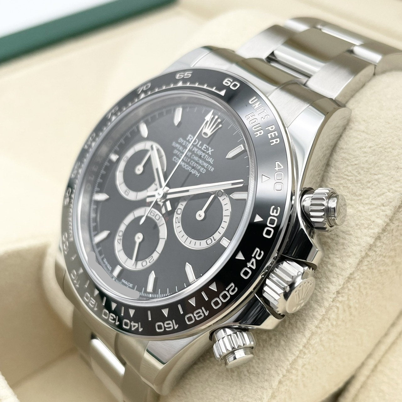 劳力士 Daytona 126500LN 蚝式手链 黑色 40 毫米