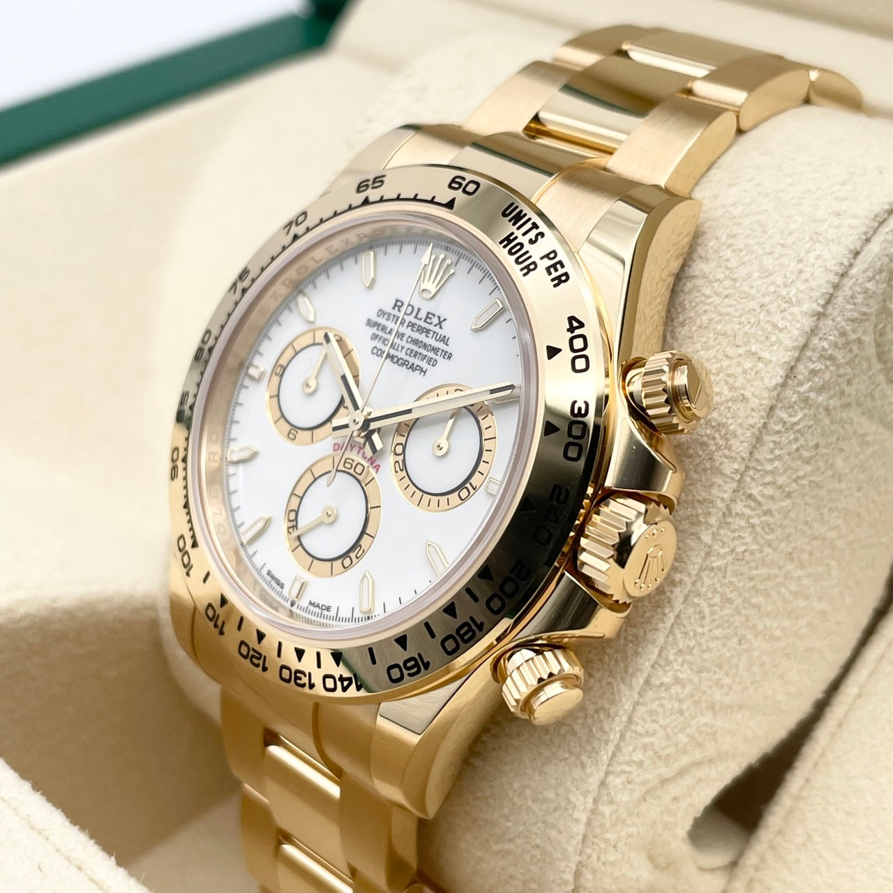 プレオウンド ロレックス デイトナ 126508 ホワイト 40mm 金無垢
