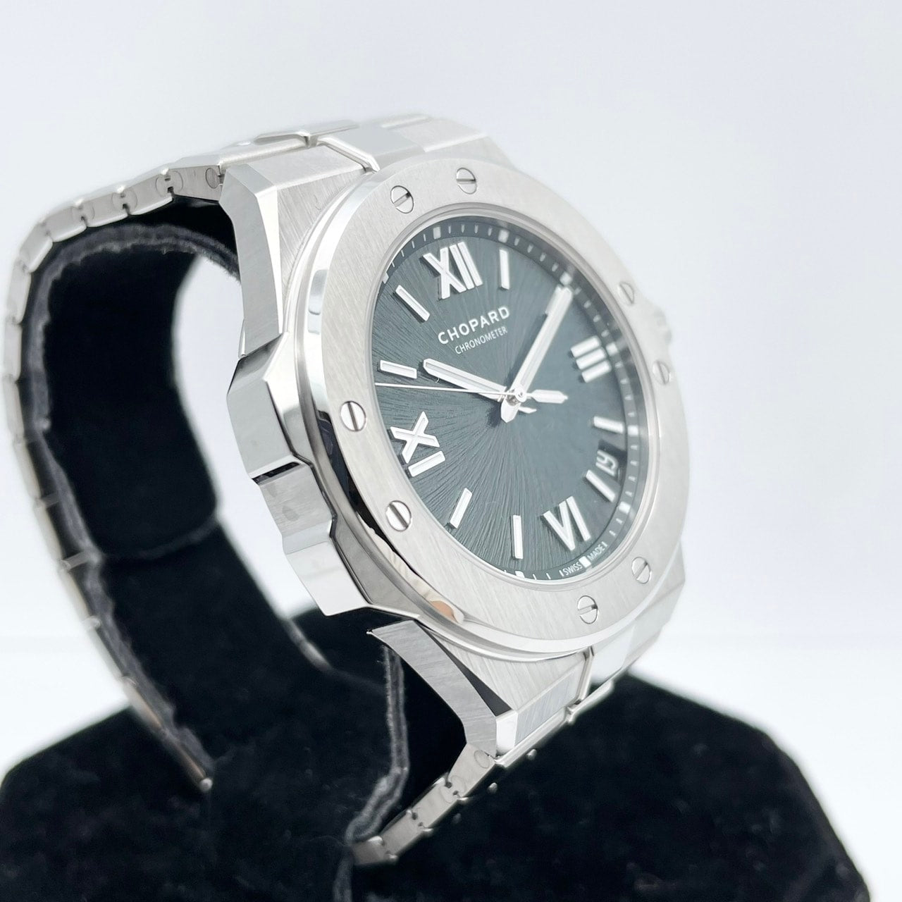 [녹색 다이얼! CHOPARD ALPINE EAGLE 대형 298600-3014 그린 41mm