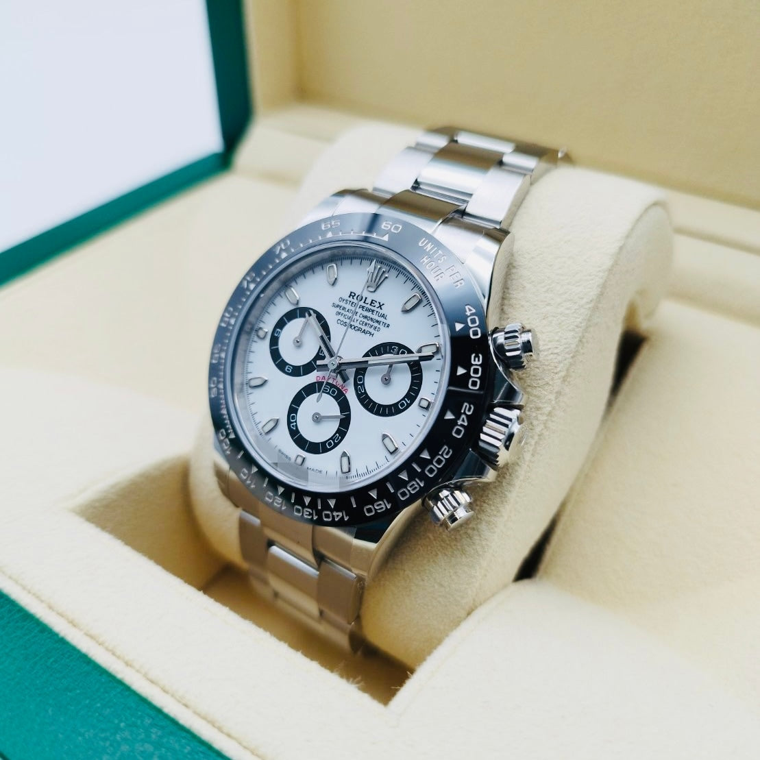 プレオウンド ロレックス デイトナ 116500LN オイスターブレスレット ホワイト 40mm