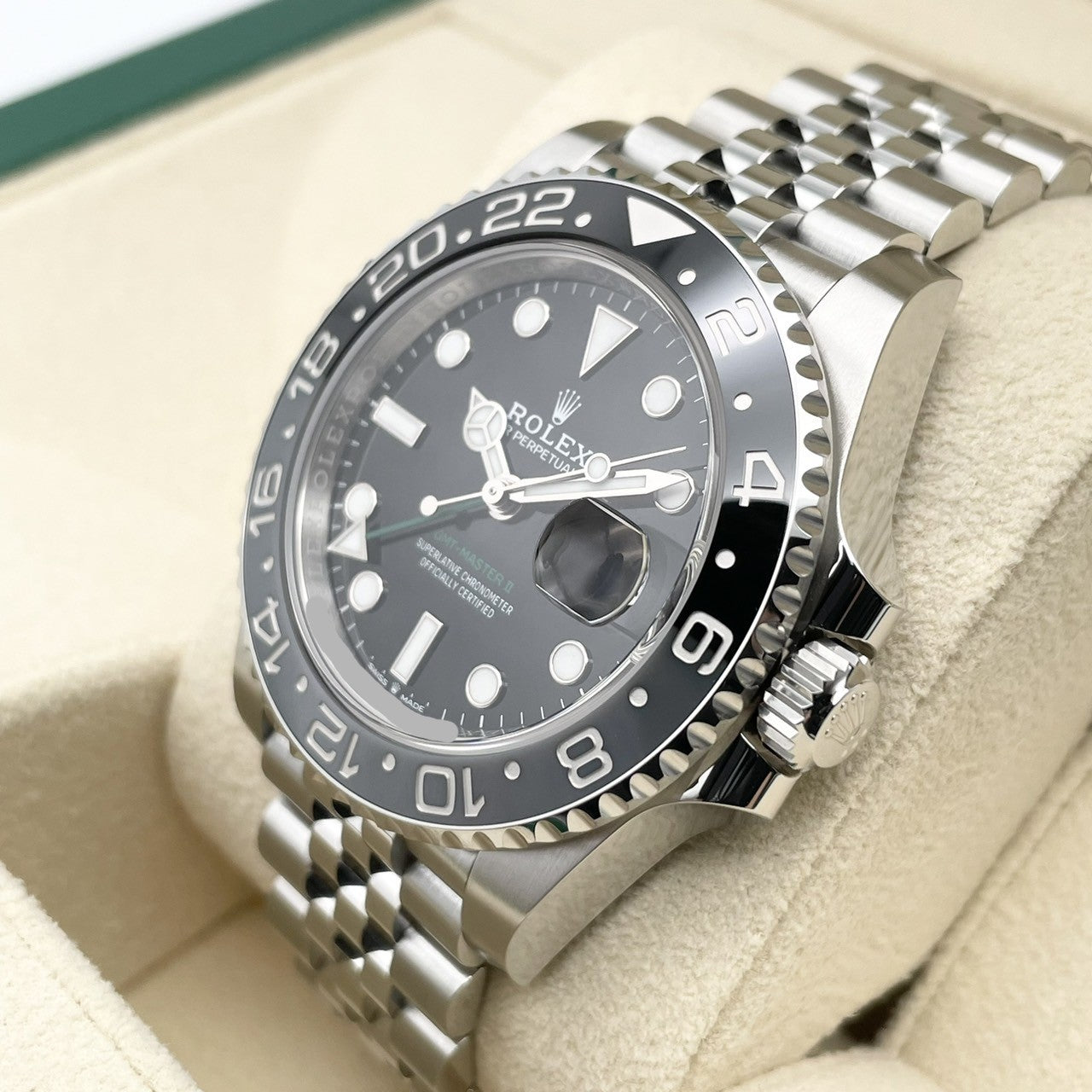 [2024 년의 새로운 릴리스! ! Rolex GMT Master II 126710Grnr Black 40mm