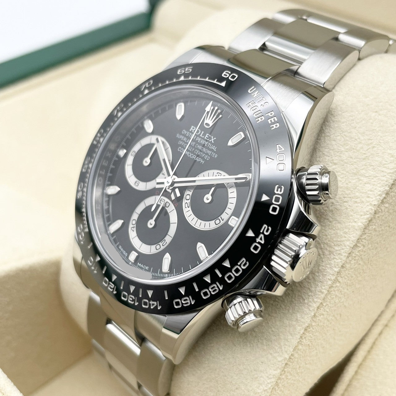 プレオウンド ロレックス デイトナ 116500LN オイスターブレスレット ブラック 40mm