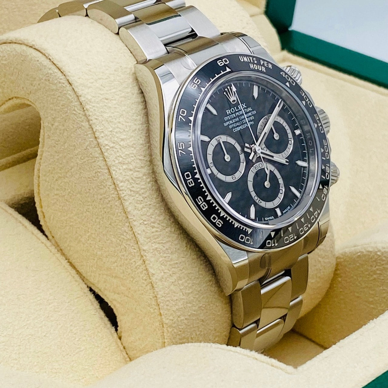 プレオウンド ロレックス デイトナ 126500LN ブラック 40mm ステンレススチール オイスターブレス