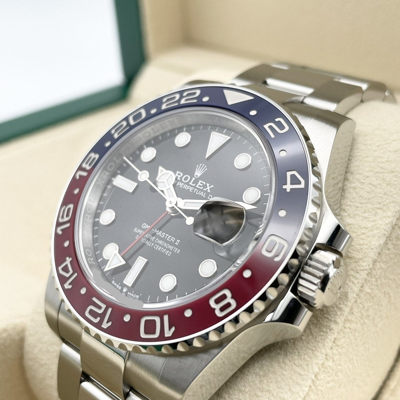 Rolex GMT Master II 126710BLRO Oyster Bracelet Black 40mm