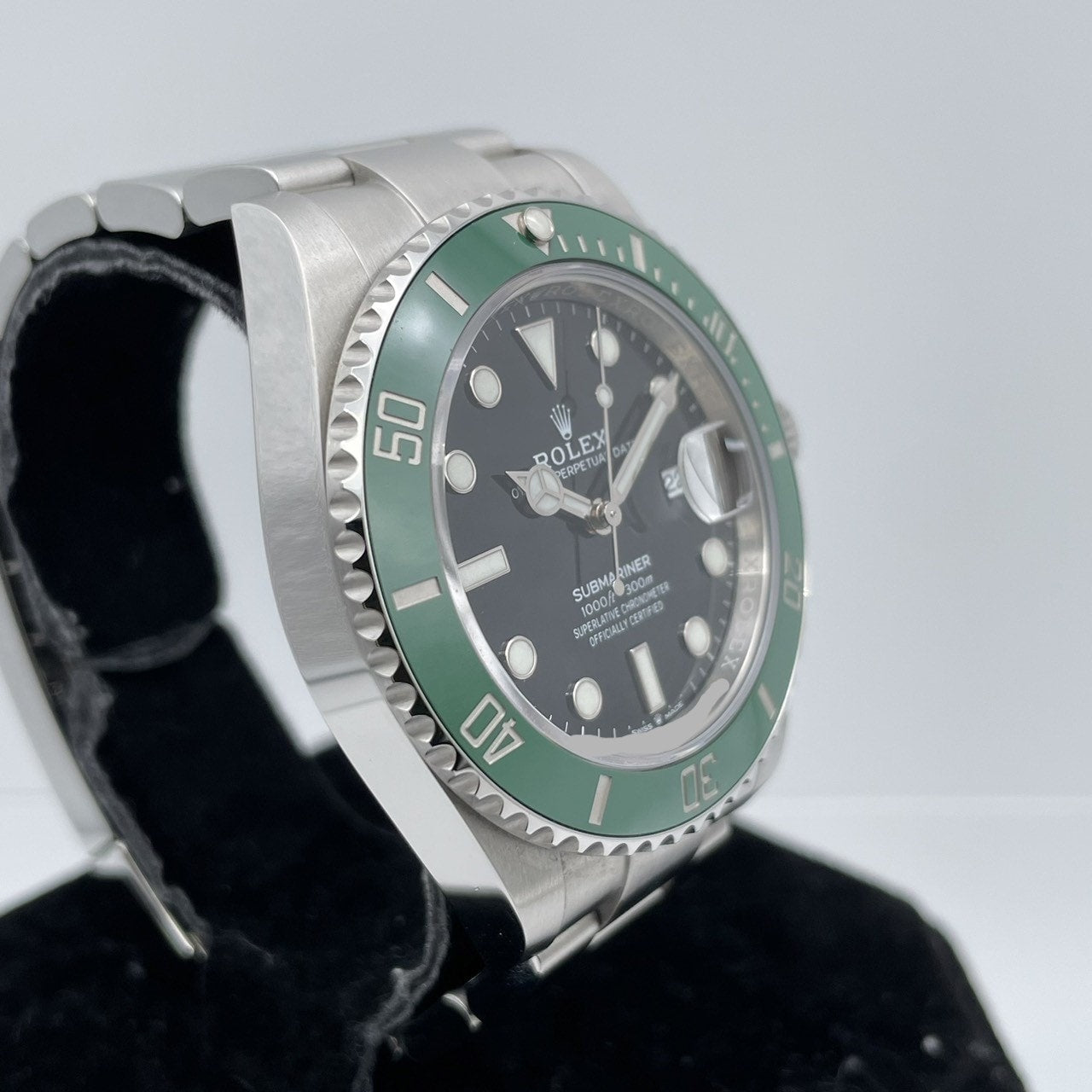 プレオウンド ロレックス サブマリーナ デイト 126610LV オイスターブレスレット ブラック グリーン 41mm