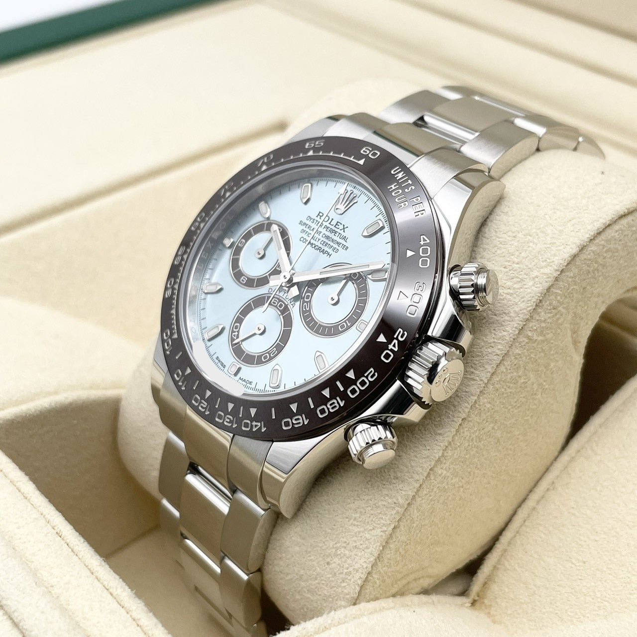 プレオウンド 【超希少 国内ギャラ22年4月未使用品】ロレックス デイトナ 116506 アイスブルー 40mm