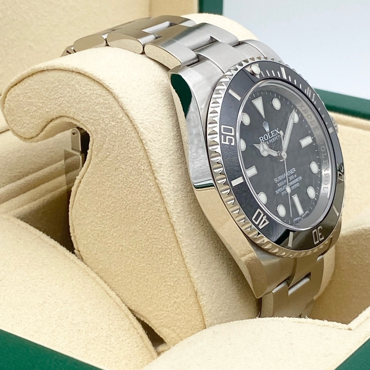 プレオウンド ロレックス サブマリーナノンデイト 114060 ブラック 40mm ステンレススチール