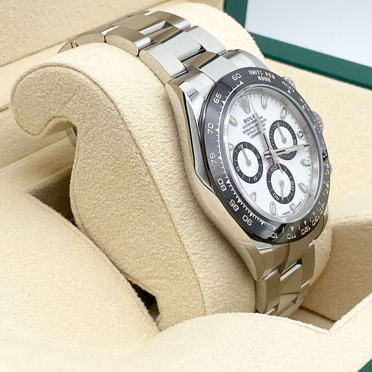 プレオウンド ロレックス デイトナ 116500LN ホワイト オイスターブレス 40mm