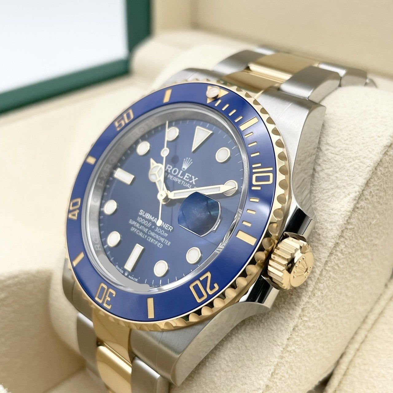 Pre-Owned Rolex Submariner Date 126613LB Oyster Bracelet Royal Blue 41mm