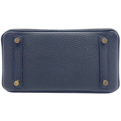 プレオウンド 【現金特価】エルメス バーキン25 ノワール トゴ ゴールド金具 W刻印