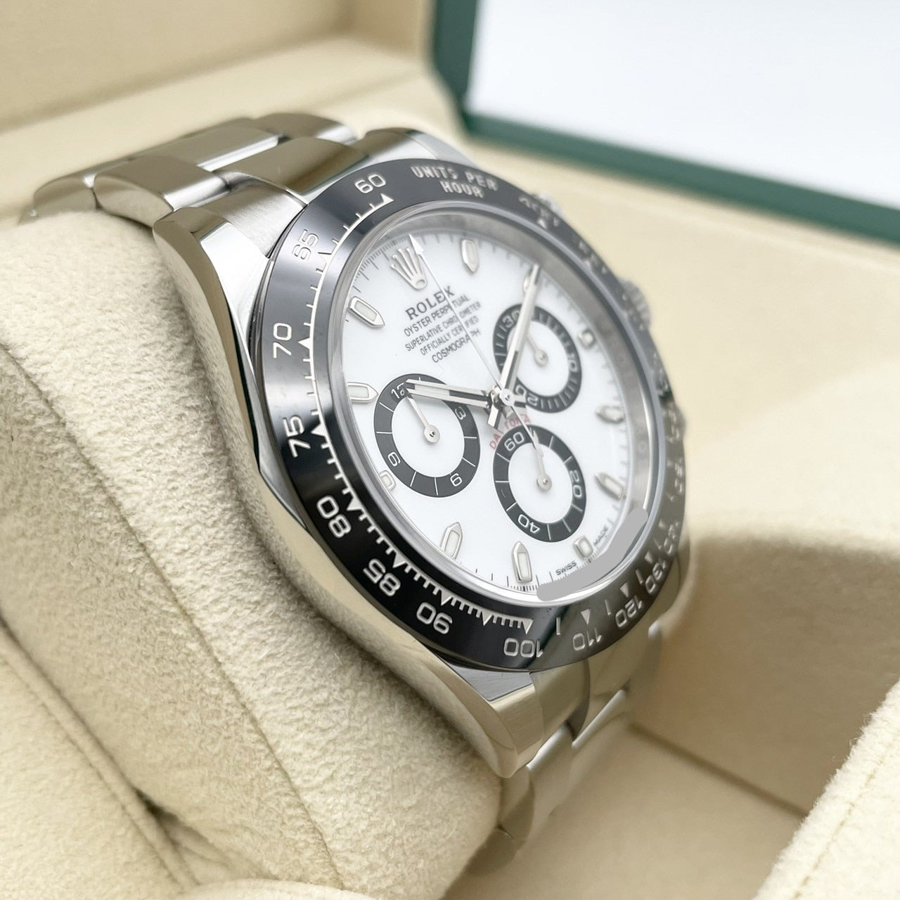 プレオウンド ロレックス デイトナ 116500LN ホワイト オイスターブレス 40mm