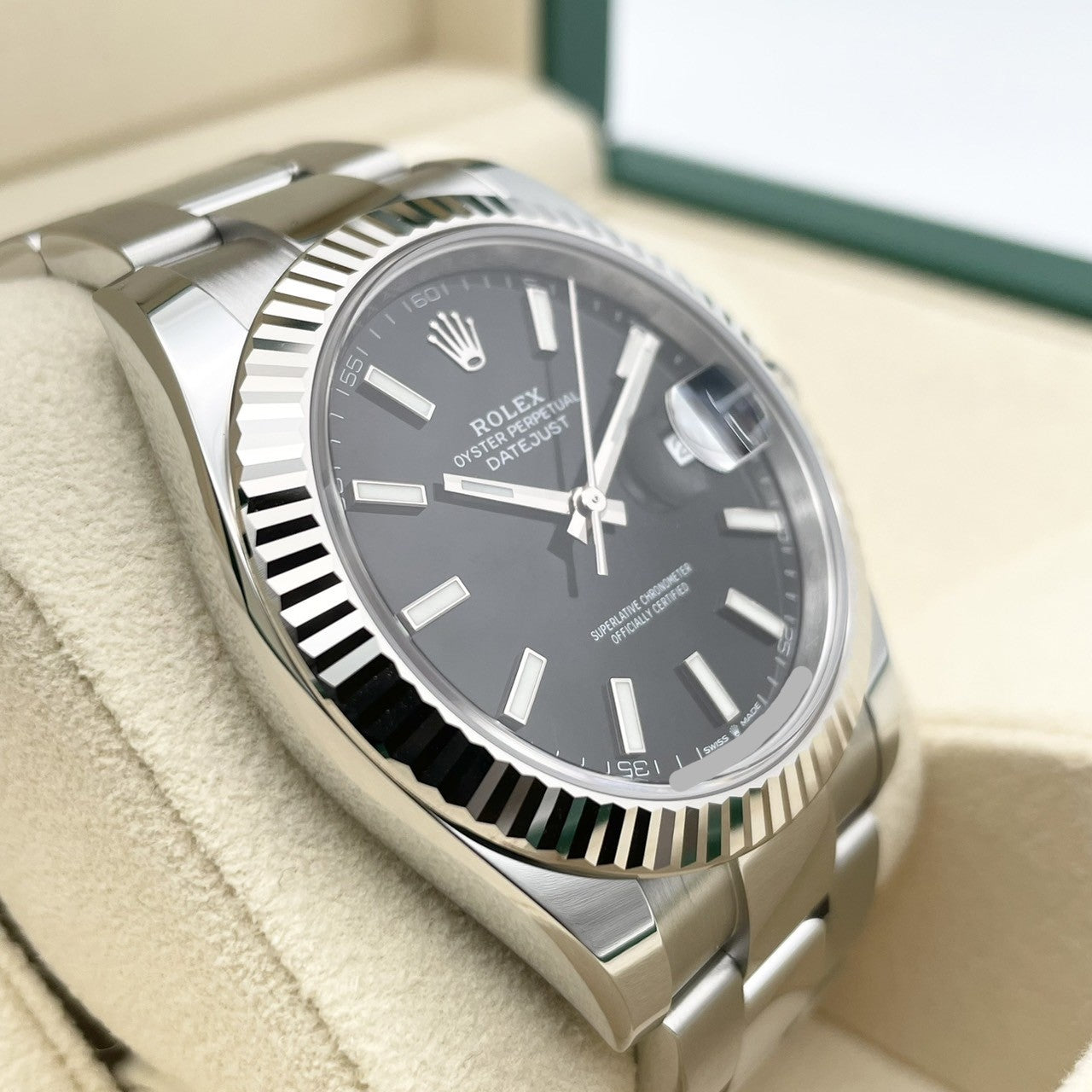 プレオウンド ロレックス デイトジャスト 126334 ブラック 41mm